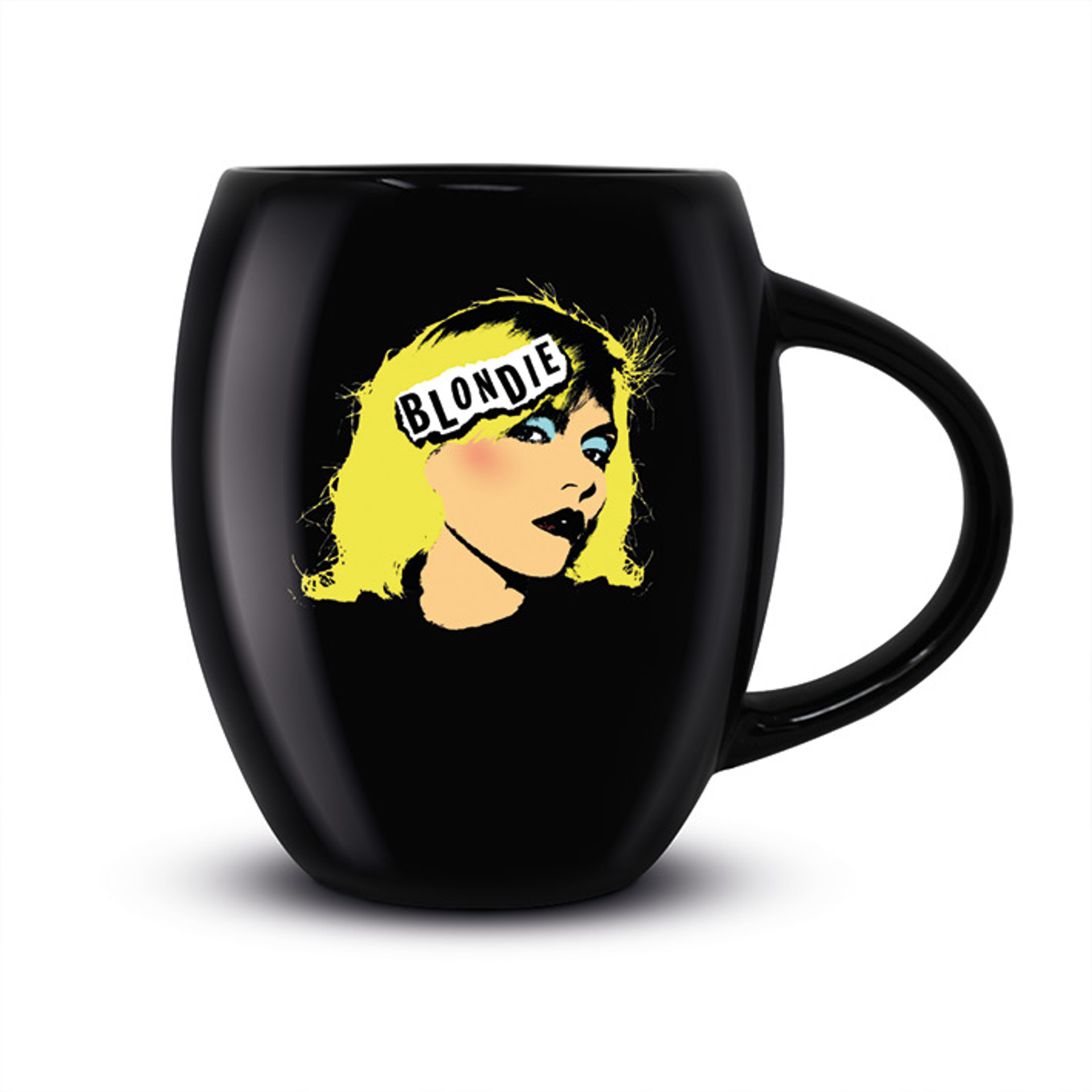 Blondie Punk Oval Mug - flash vidéo
