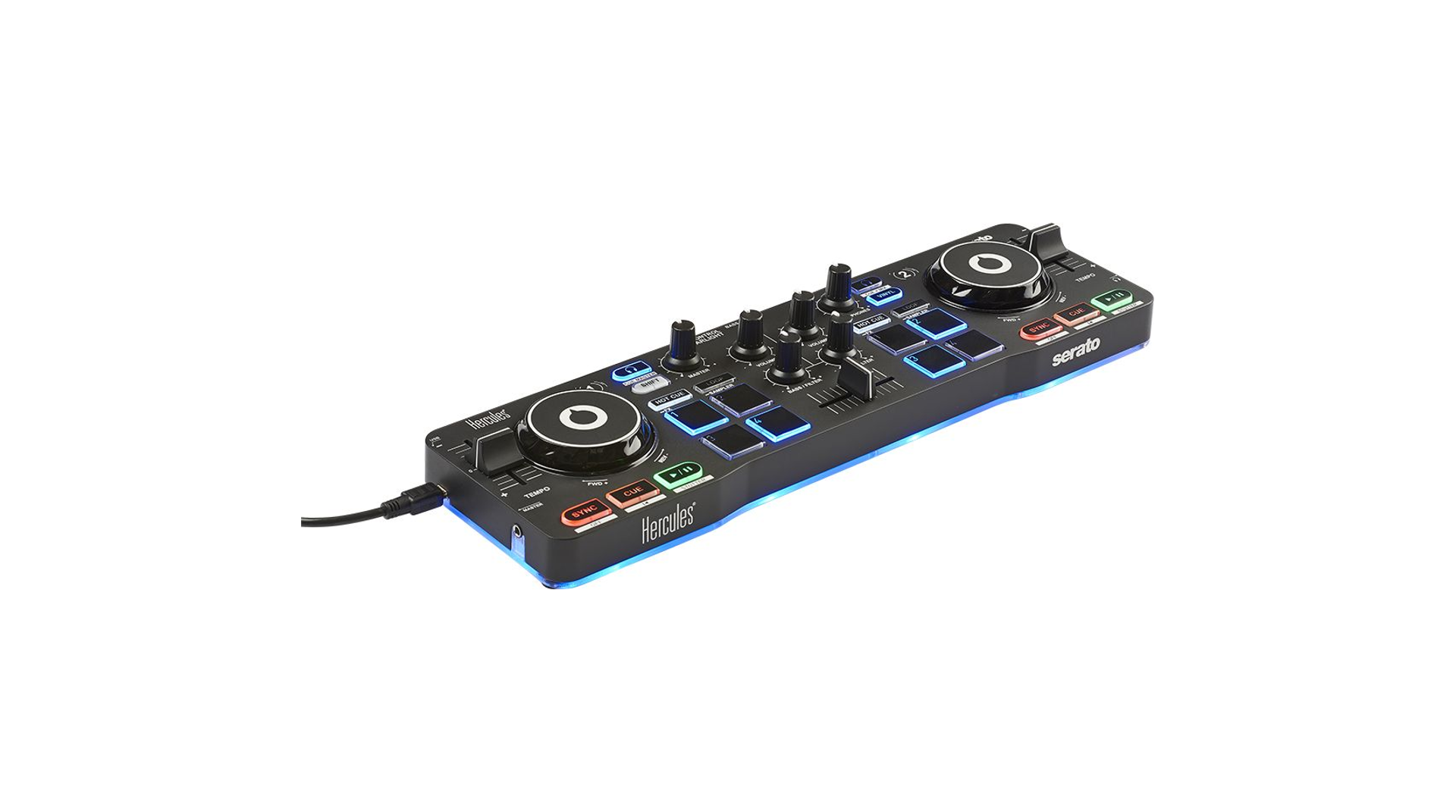 Hercules - DJControl Starlight - flash vidéo