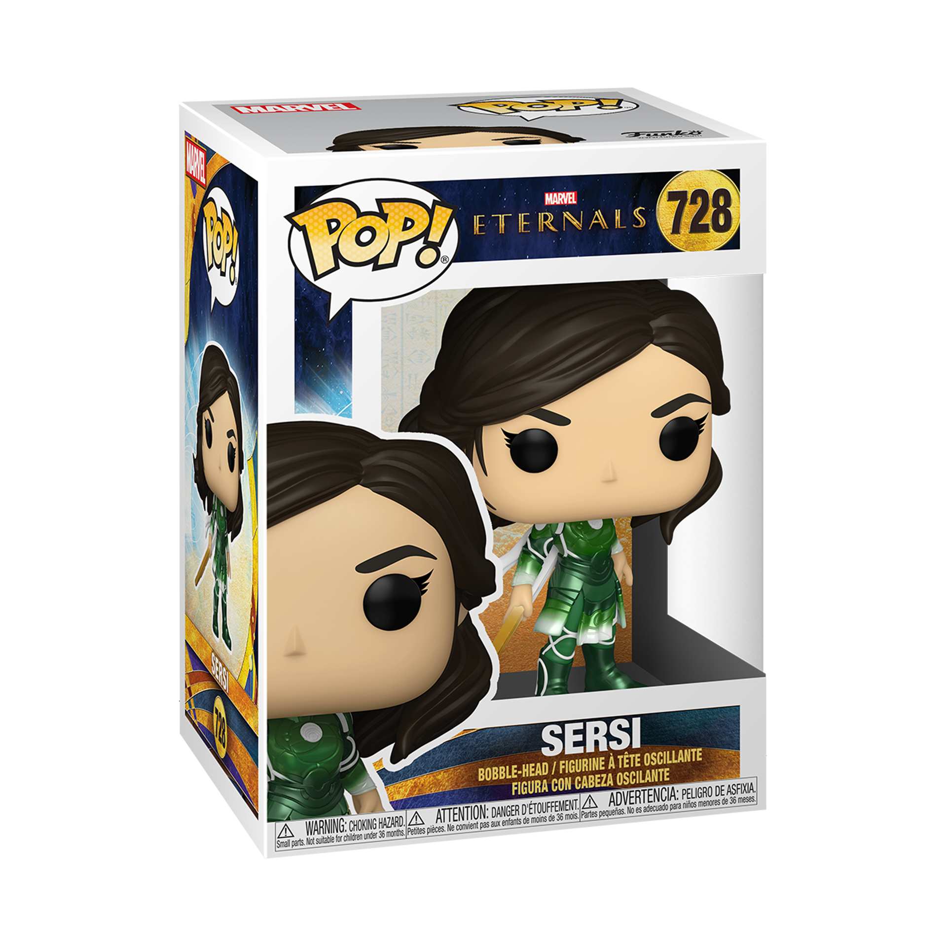 Funko Pop! Marvel: Eternals - Sersi - flash vidéo