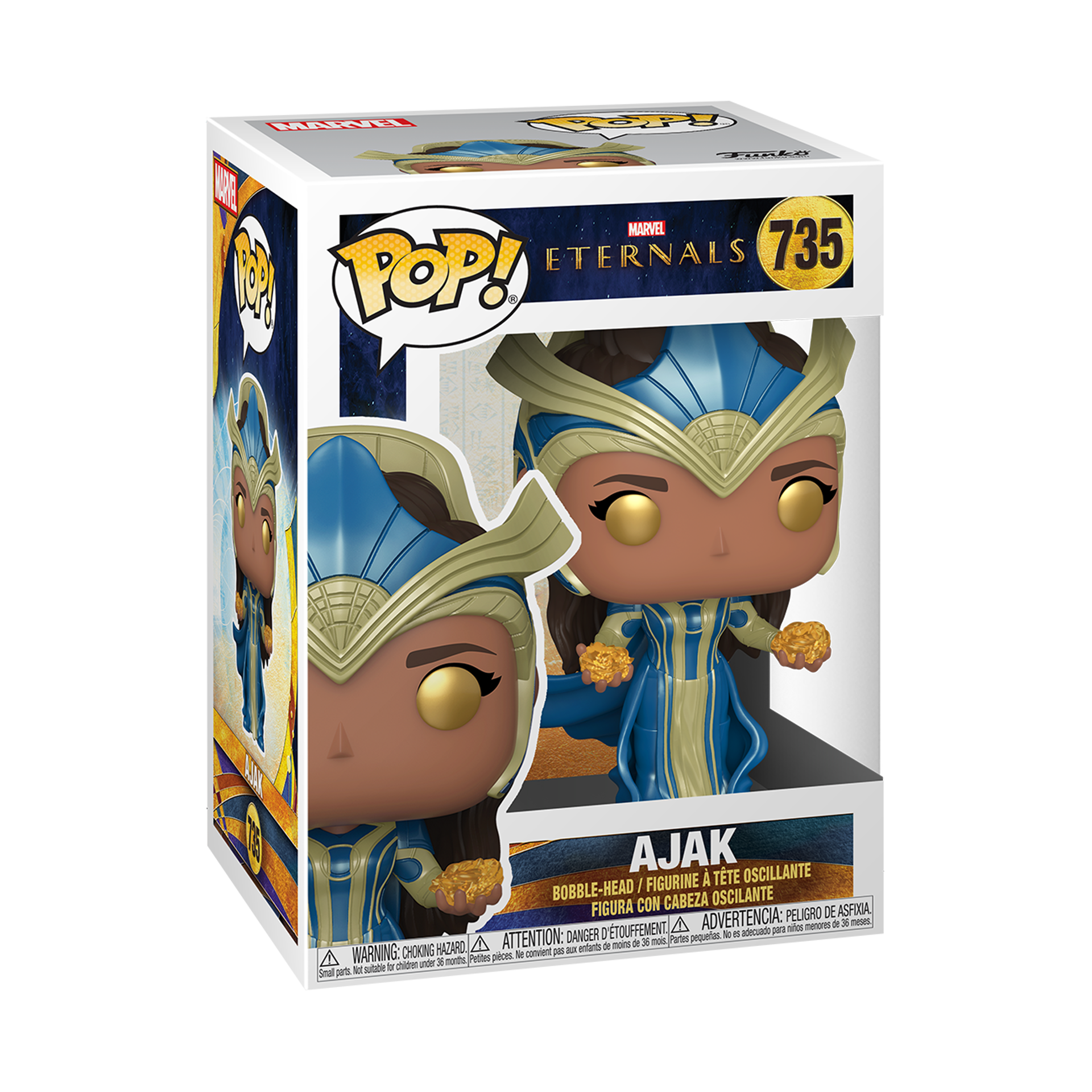 Funko Pop! Marvel: Eternals - Ajak - flash vidéo