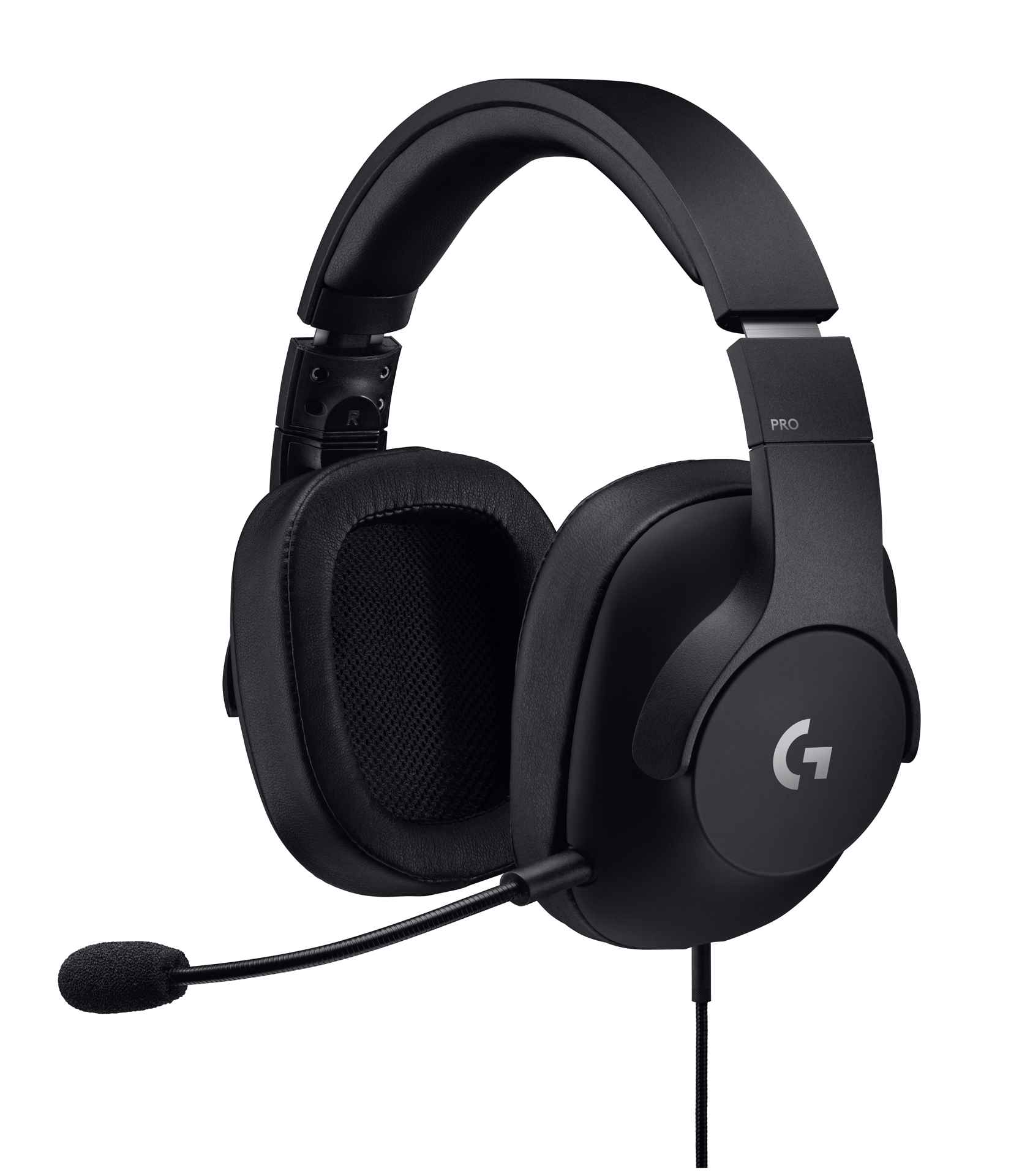 Logitech Casque de jeu G PRO Noir pour PC, PS4, Xbox One et Switch - flash vidéo