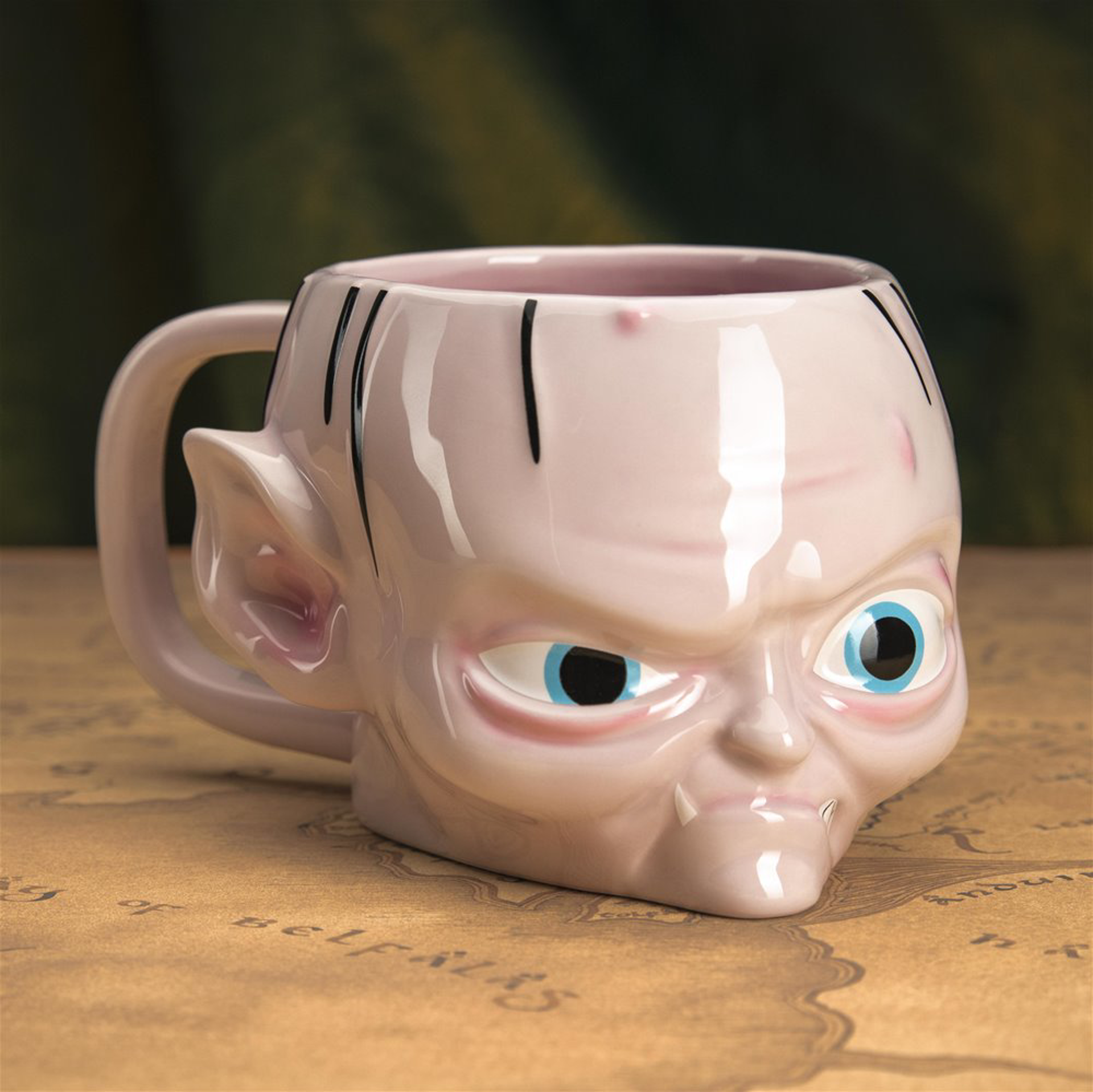 Le Seigneur des Anneaux - Mug 3D à l'effigie de Gollum - flash vidéo