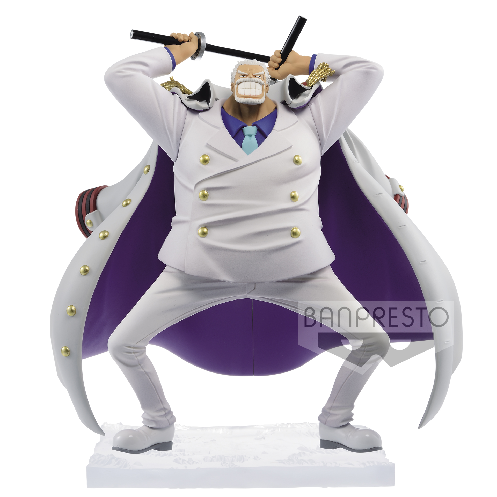 One Piece - A Piece of Dream Monkey D Garp Figure 16 cm - flash vidéo