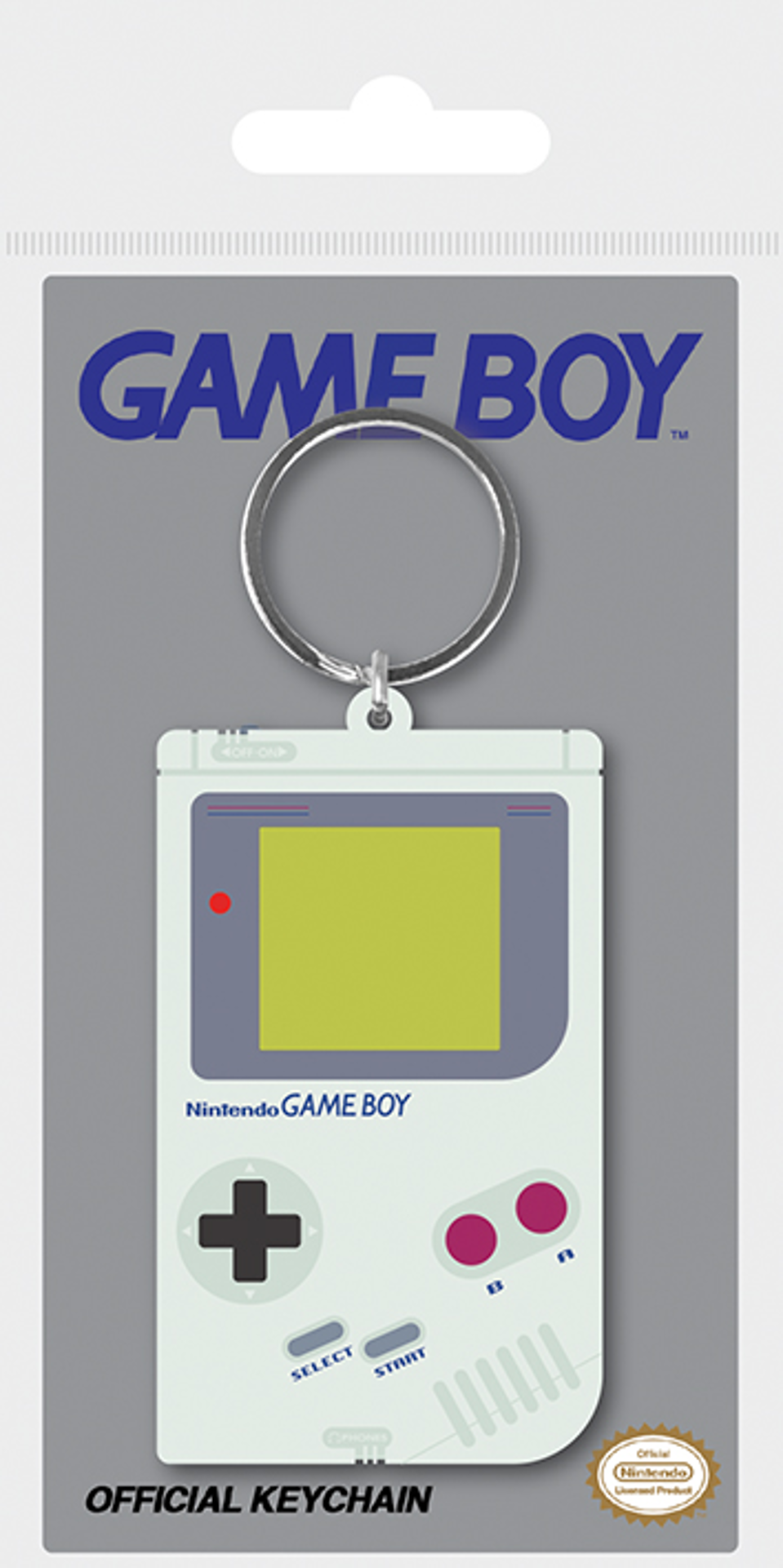 Nintendo - Gameboy Porte-Clef en Caoutchouc - flash vidéo