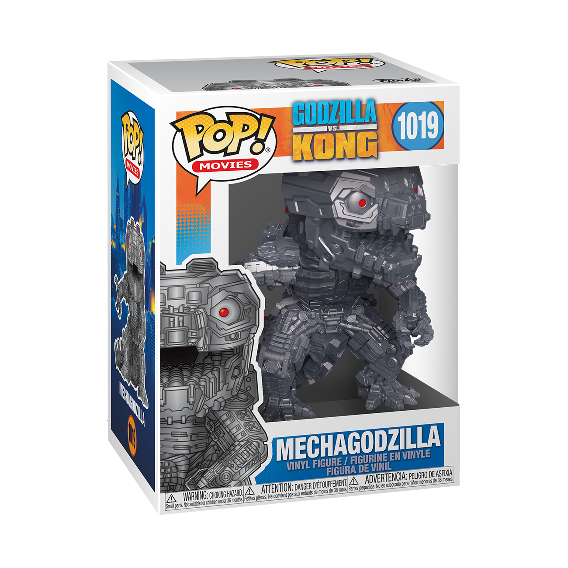 Funko Pop! Movies: Godzilla vs Kong - Mechagodzilla (Metallic) - flash vidéo