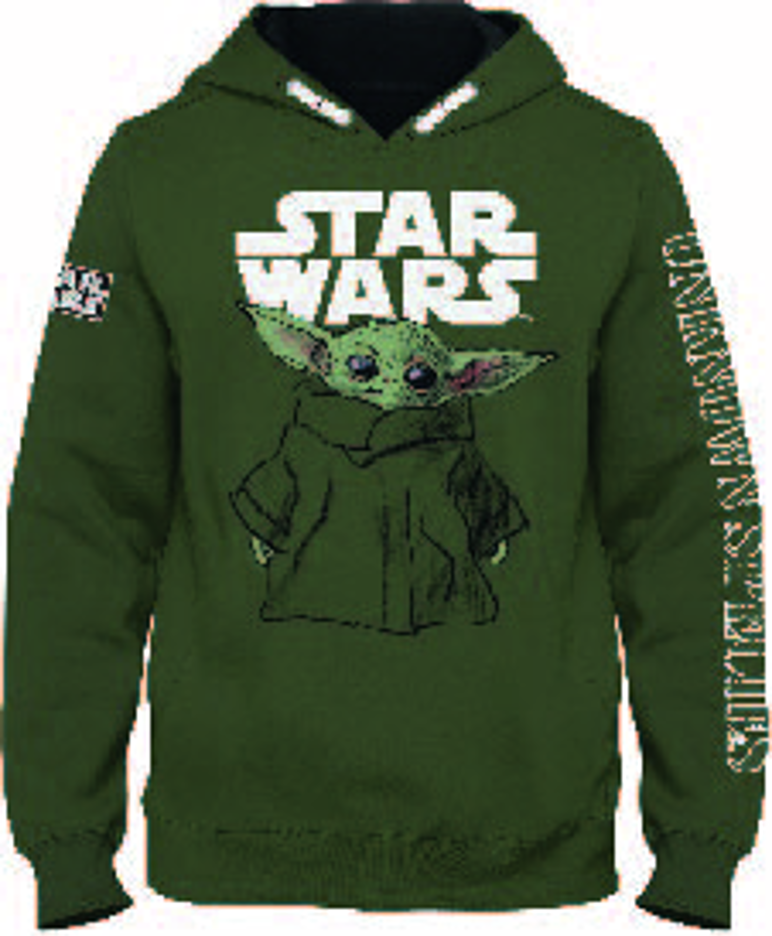 The Mandalorian - Sweat The Child Kaki Pour Hommes - 14 ans - flash vidéo