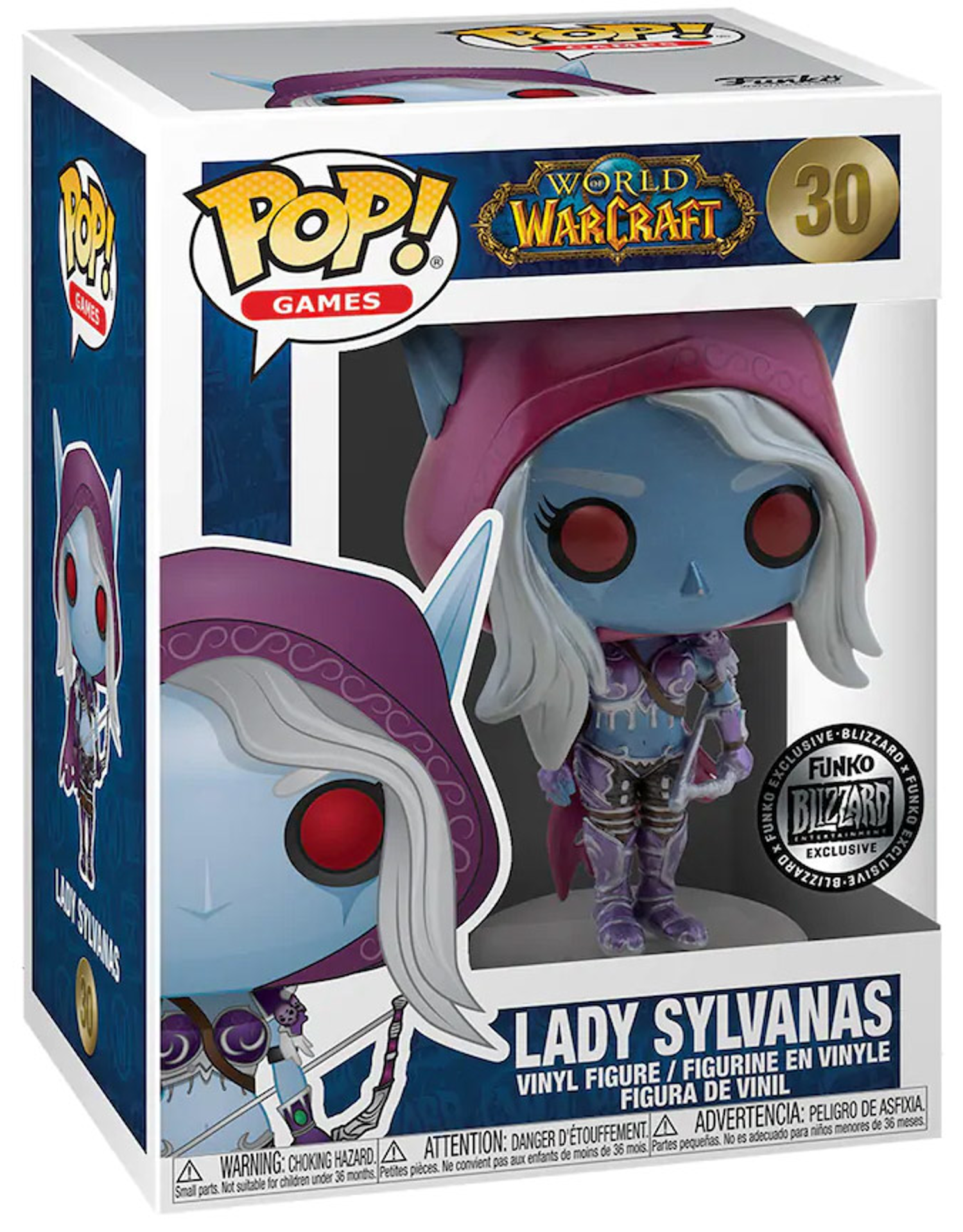 Funko Pop! Games: World of Warcraft - Lady Sylvanas (Metallic) - Blizzard x Funko Exclusive - flash vidéo