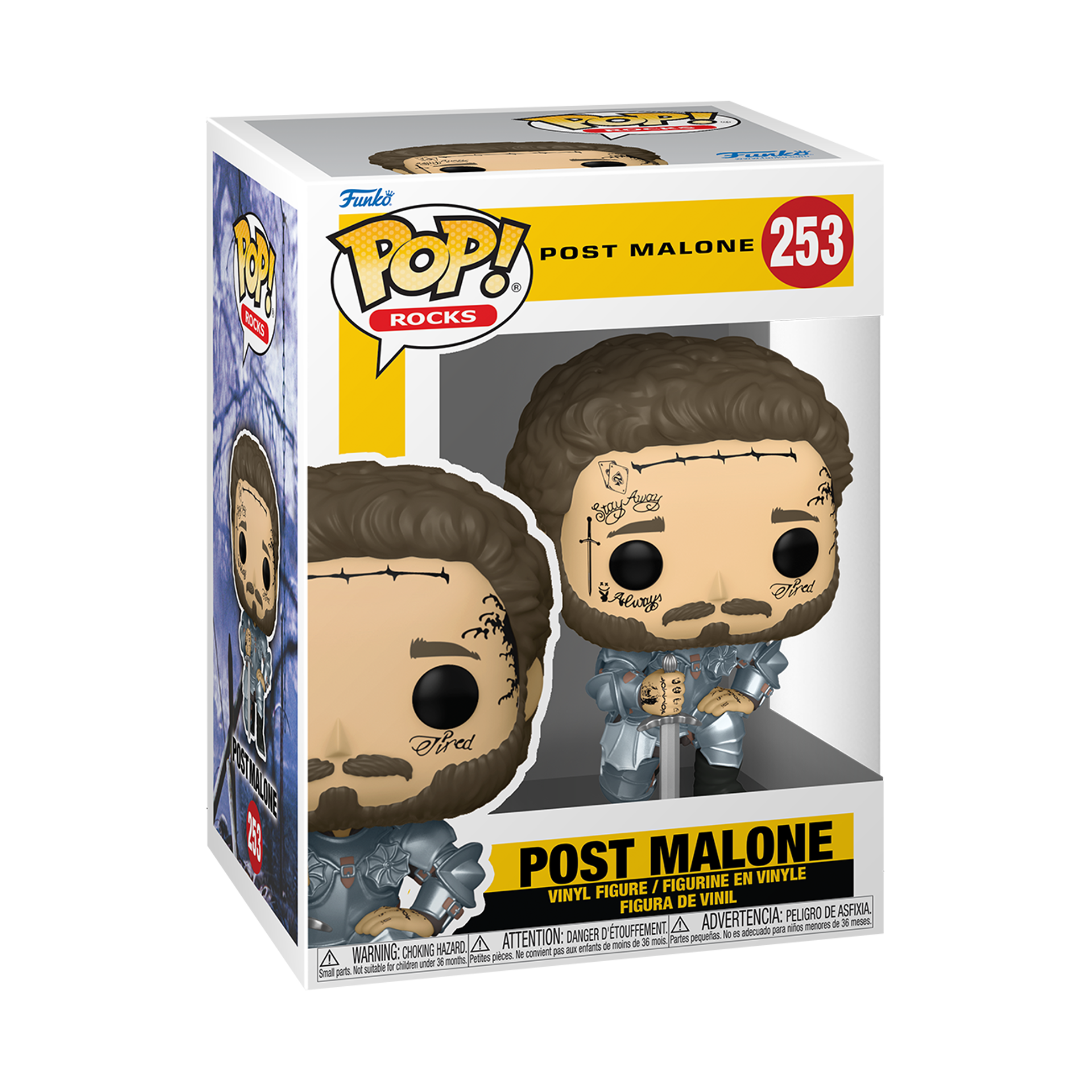 Funko Pop! Rocks: Post Malone (Knight) - flash vidéo