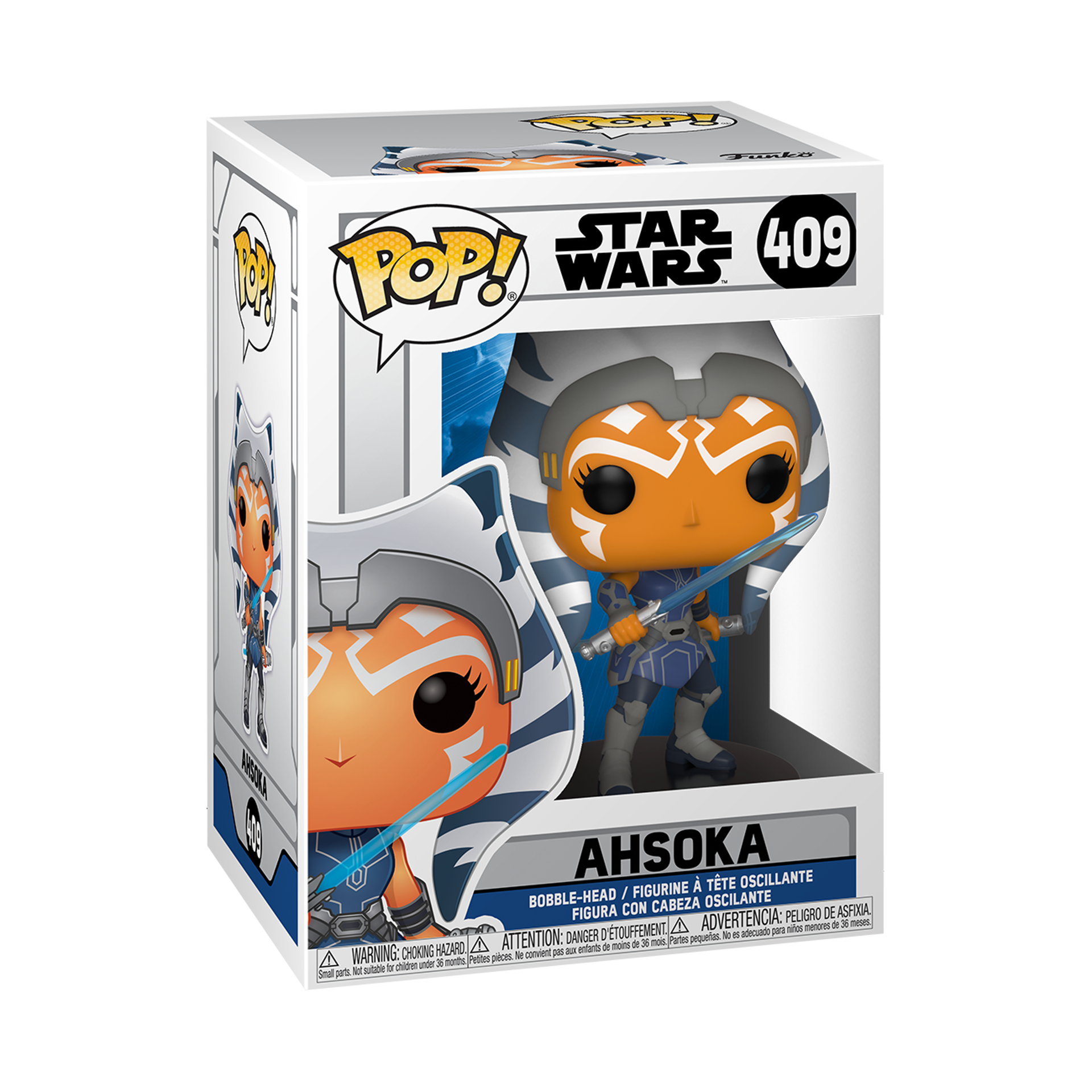 Funko Pop! Star Wars: Clone Wars - Ahsoka - flash vidéo