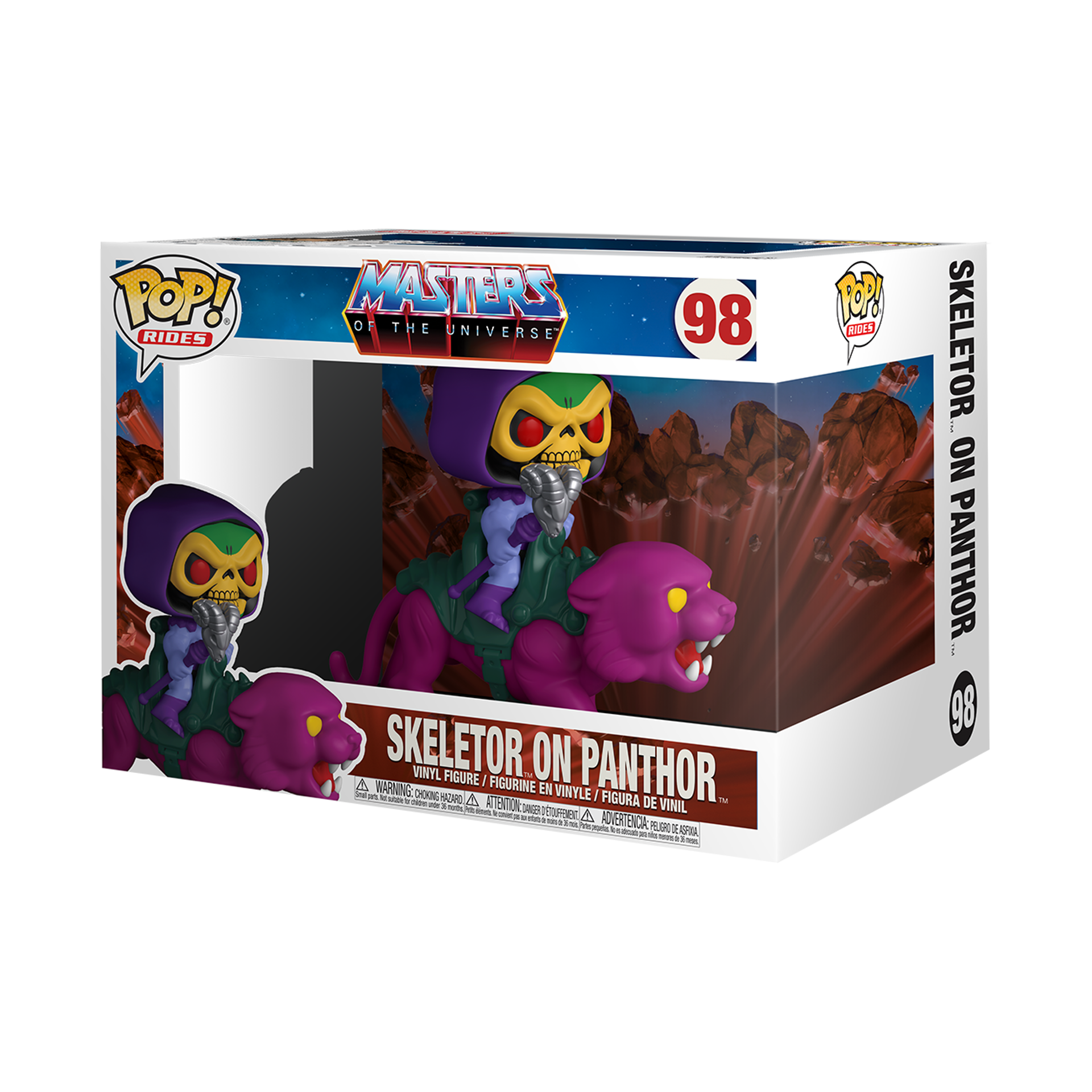 Funko Pop! Rides: Masters of the Universe - Skeletor on Panthor ENG Merchandising - flash vidéo
