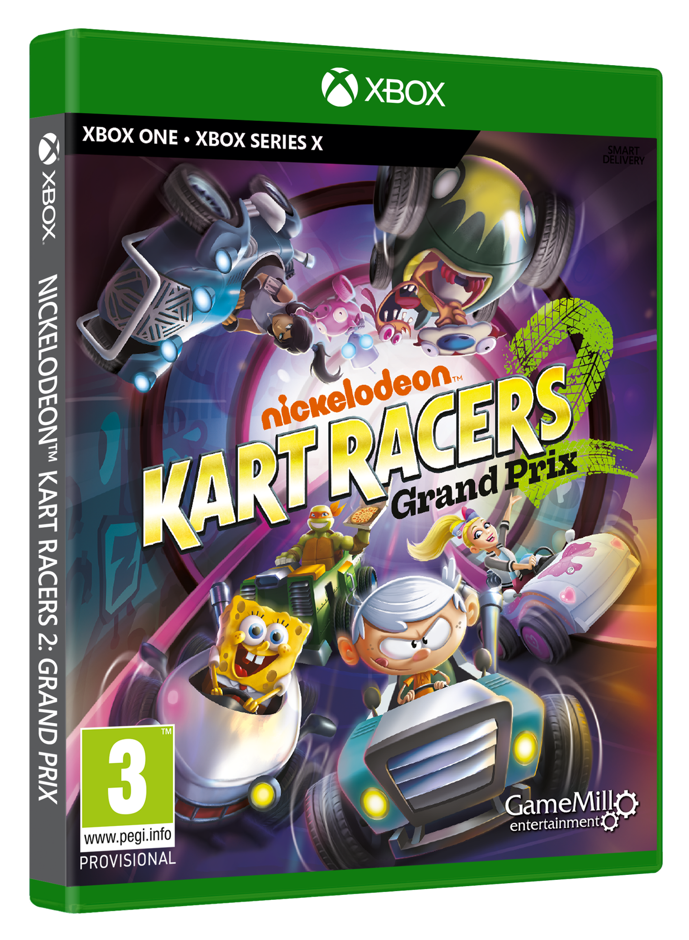 Nickelodeon Kart Racers 2: Grand Prix - flash vidéo