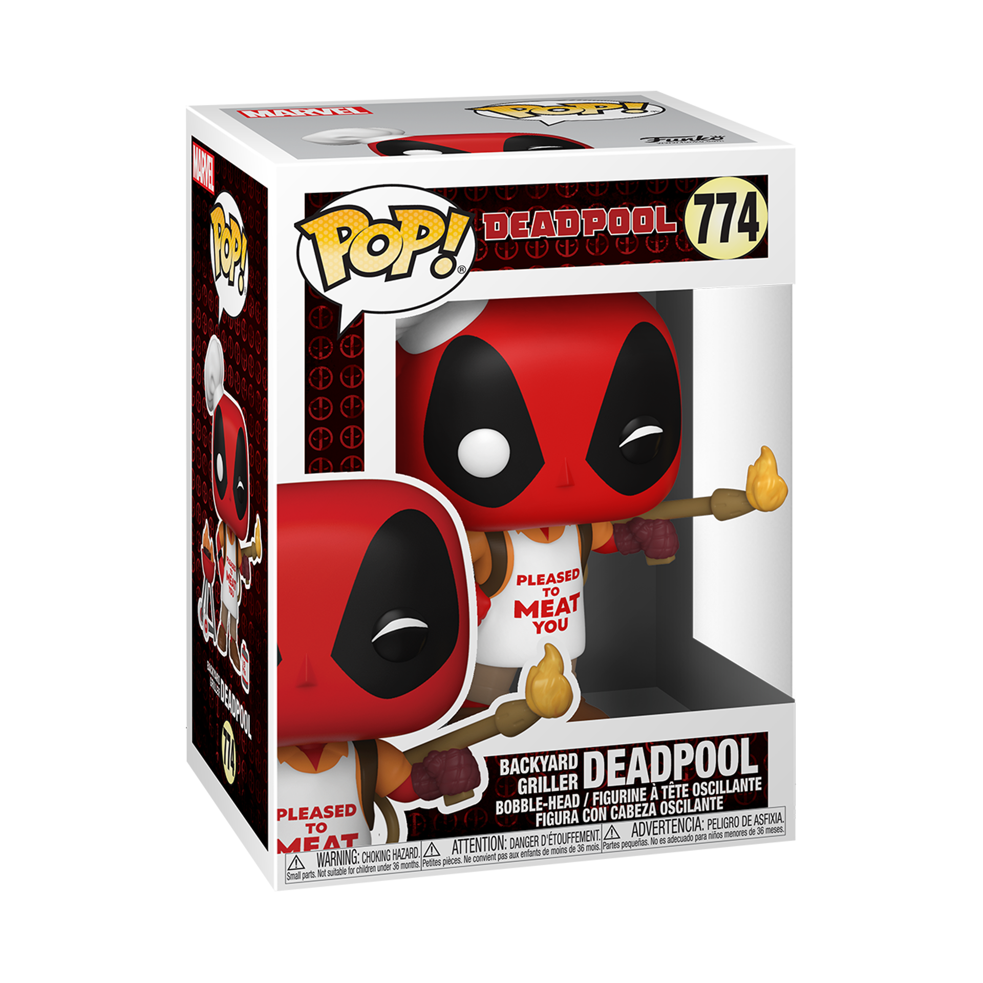 Funko Pop! Marvel: Deadpool 30th Anniversary - Backyard Griller Deadpool - flash vidéo