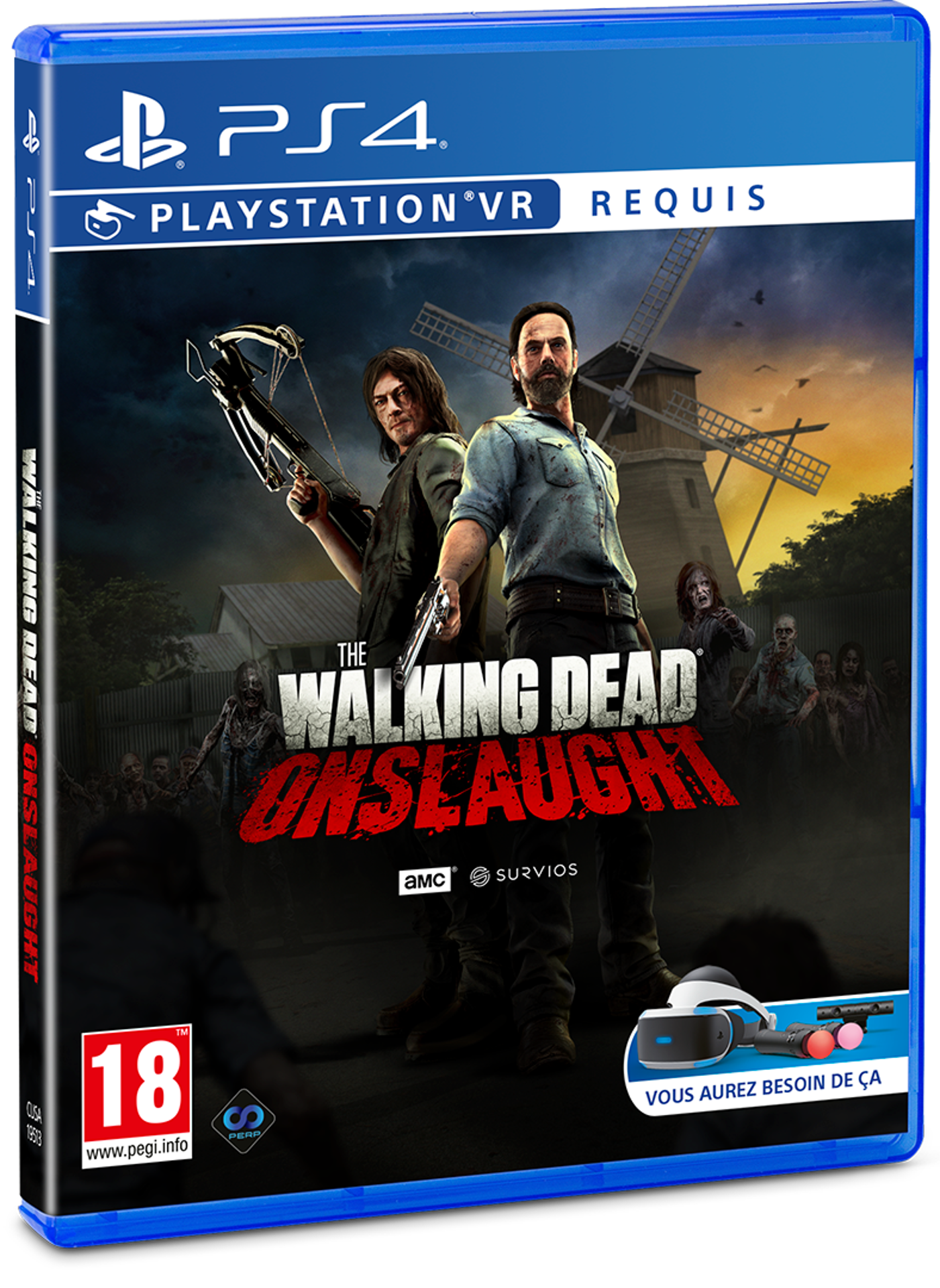 The Walking Dead Onslaught - Standard Edition - flash vidéo
