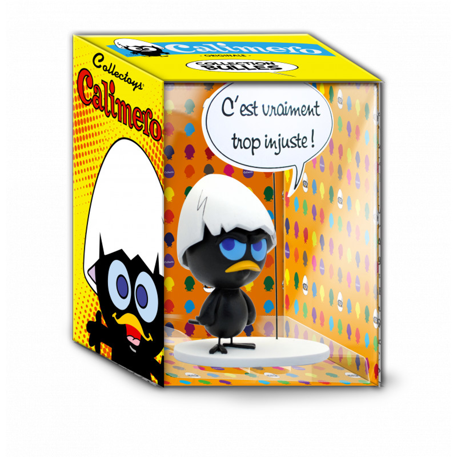 Calimero Figurine de Collection "Bulle" 16cm - flash vidéo