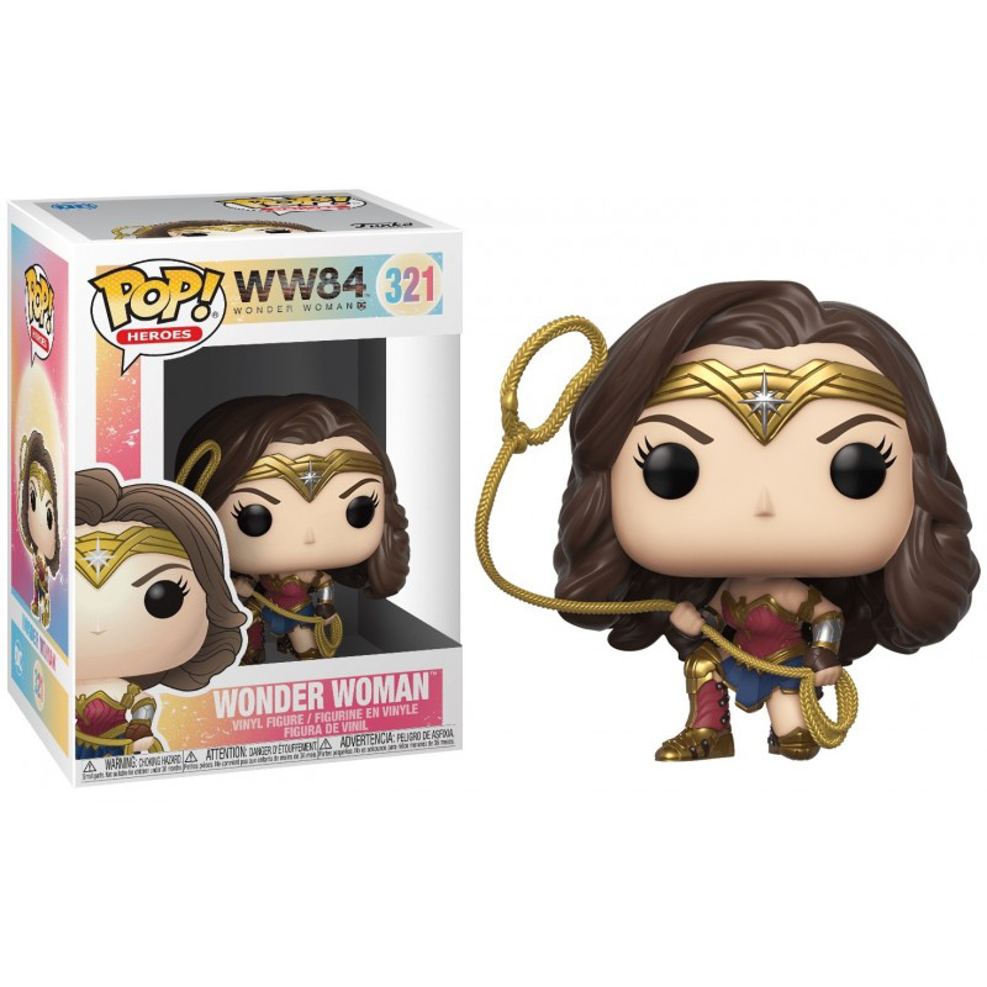 Funko Pop! Heroes: Wonder Woman 1984 - Wonder Woman (with Lasso) - flash vidéo