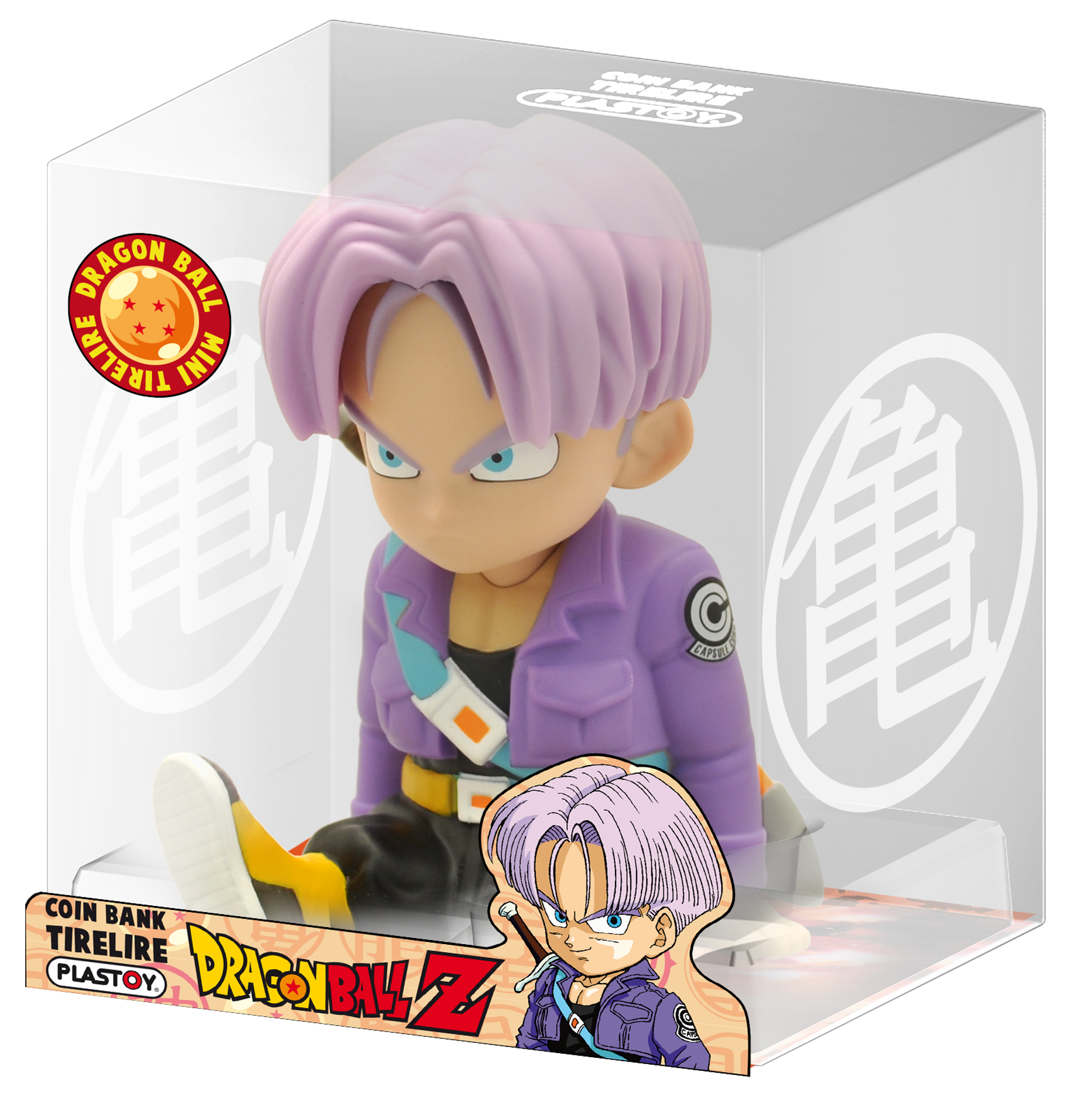 Plastoy - Dragon Ball Z Tirelire Chibi Trunks - flash vidéo