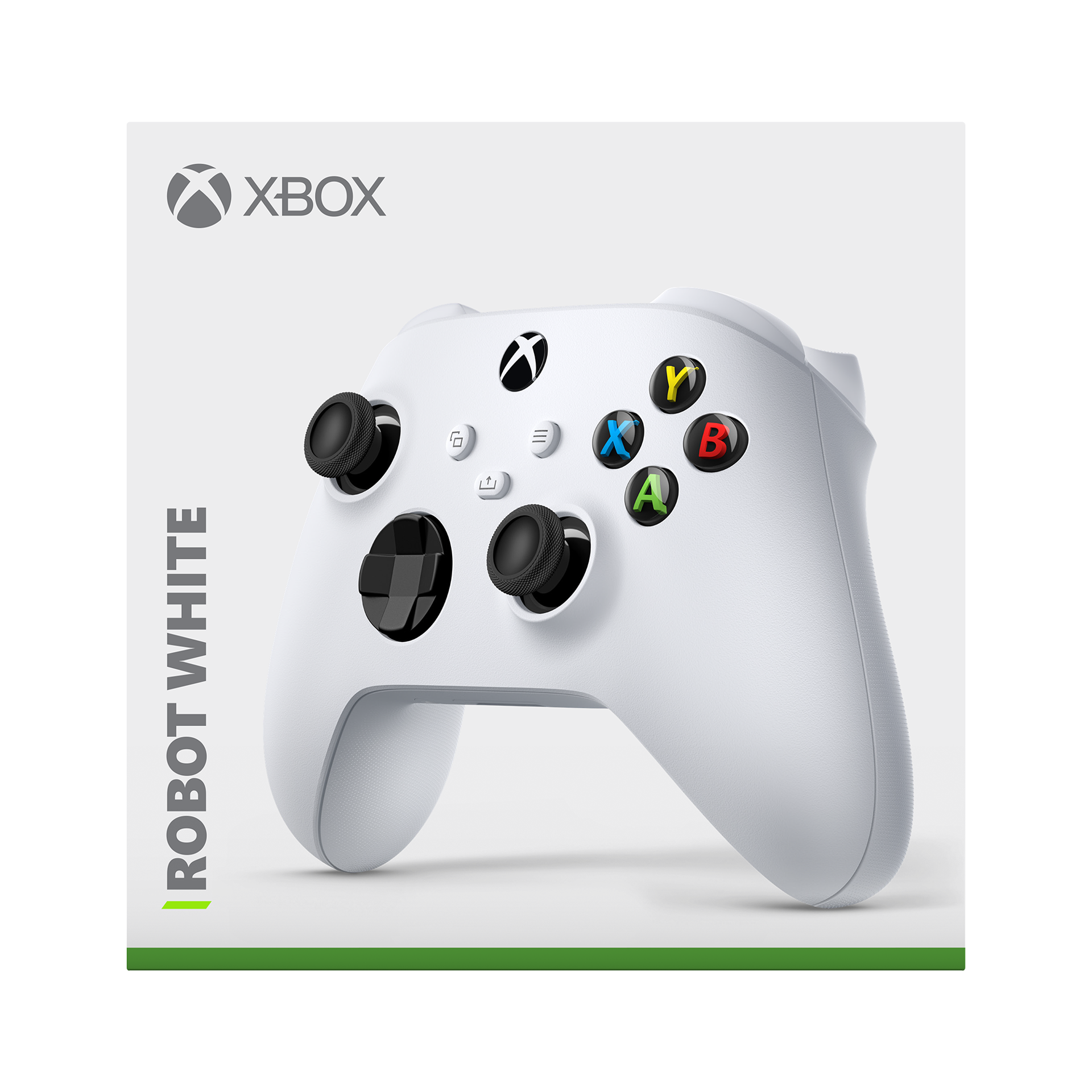 Manette sans fil Xbox Robot White pour Xbox Series X|S, Xbox One, Windows 10 et Mobile - flash vidéo