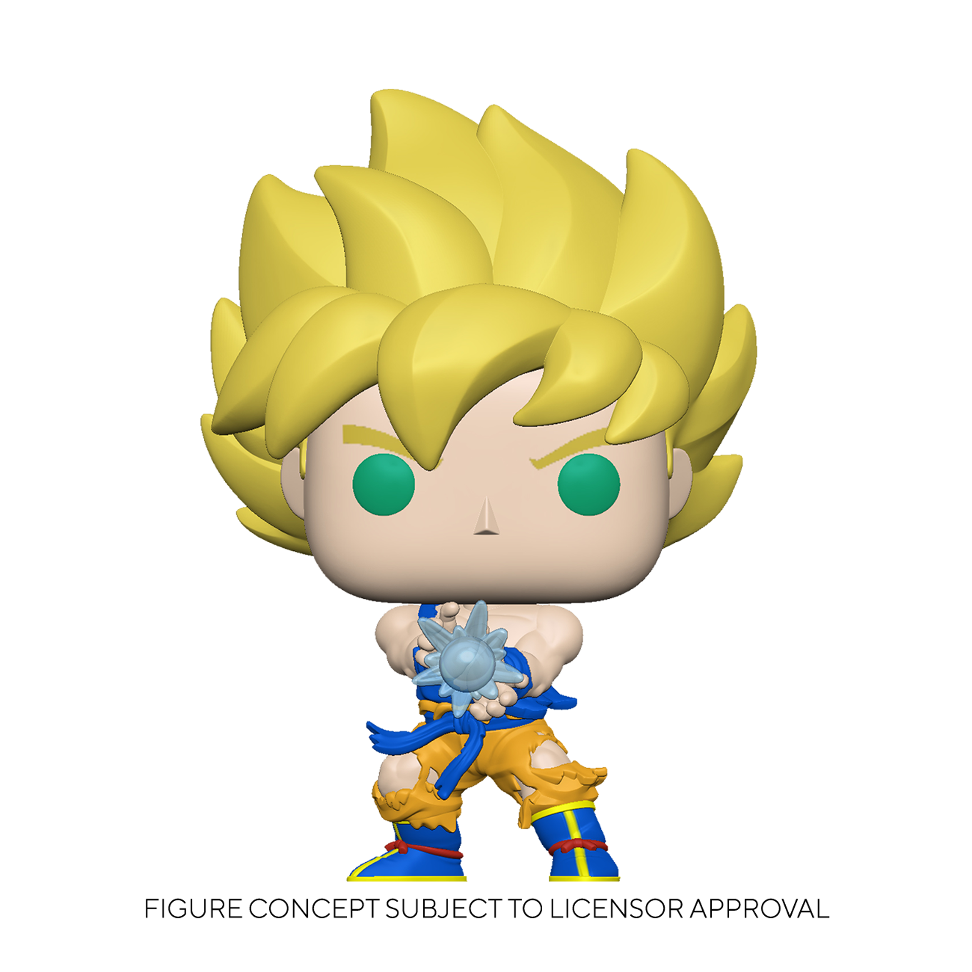 Funko Pop! Animation: Dragon Ball Z - Super Saiyan Goku (with Kamehameha Wave) ENG Merchandising - flash vidéo