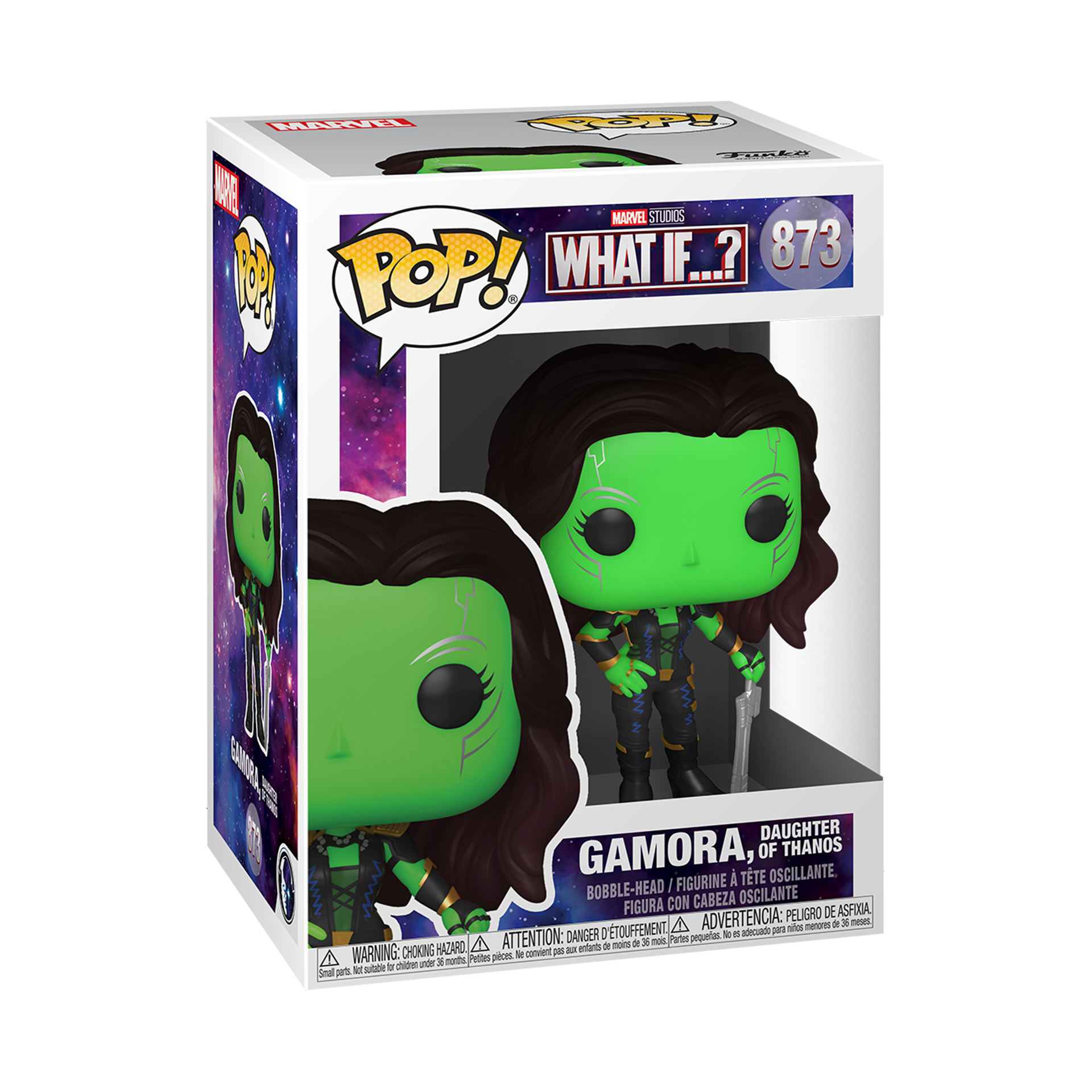 Funko Pop! Marvel: What If...? - Gamora, Daughter of Thanos ENG Merchandising - flash vidéo