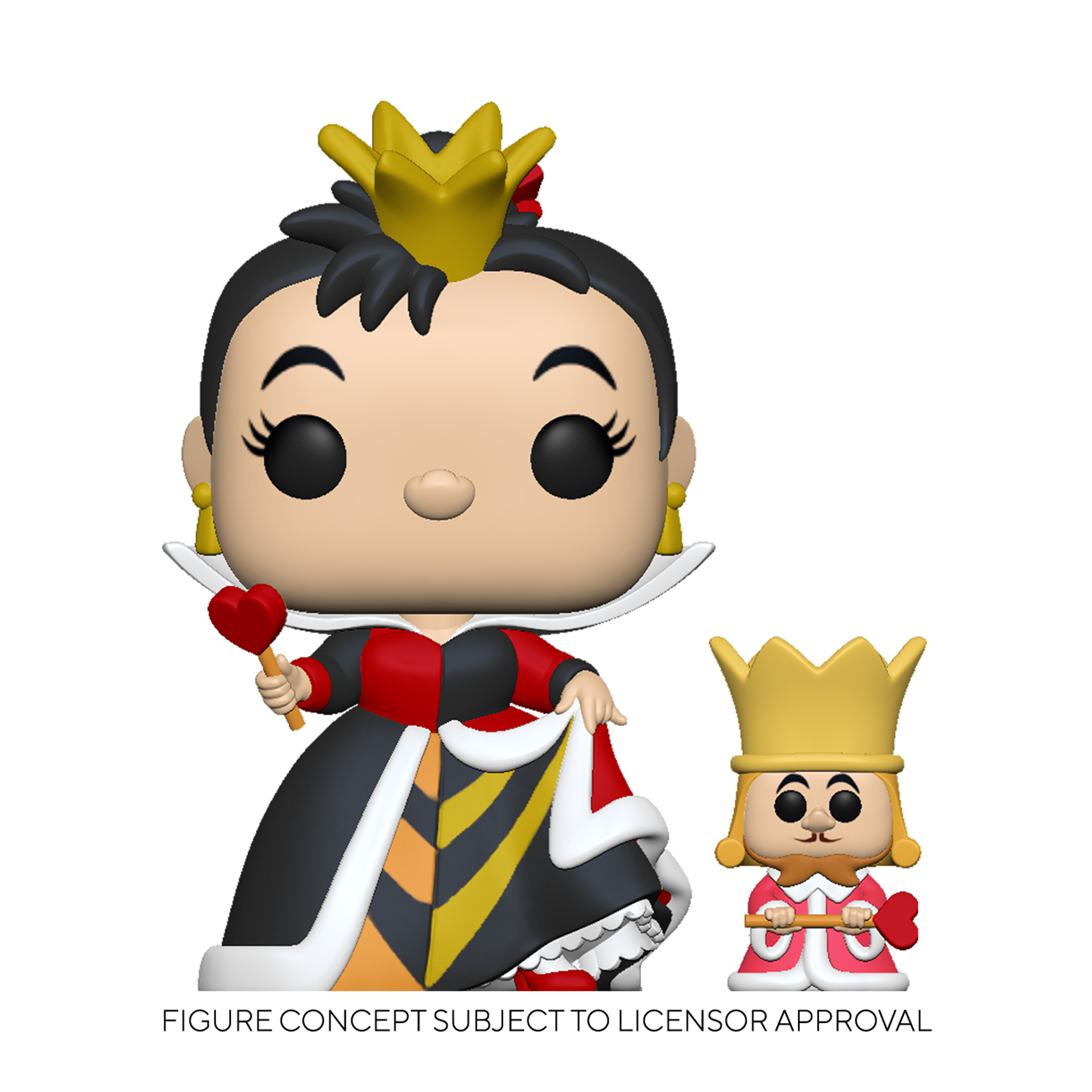 Funko Pop! Disney: Alice in Wonderland - Queen with King - flash vidéo