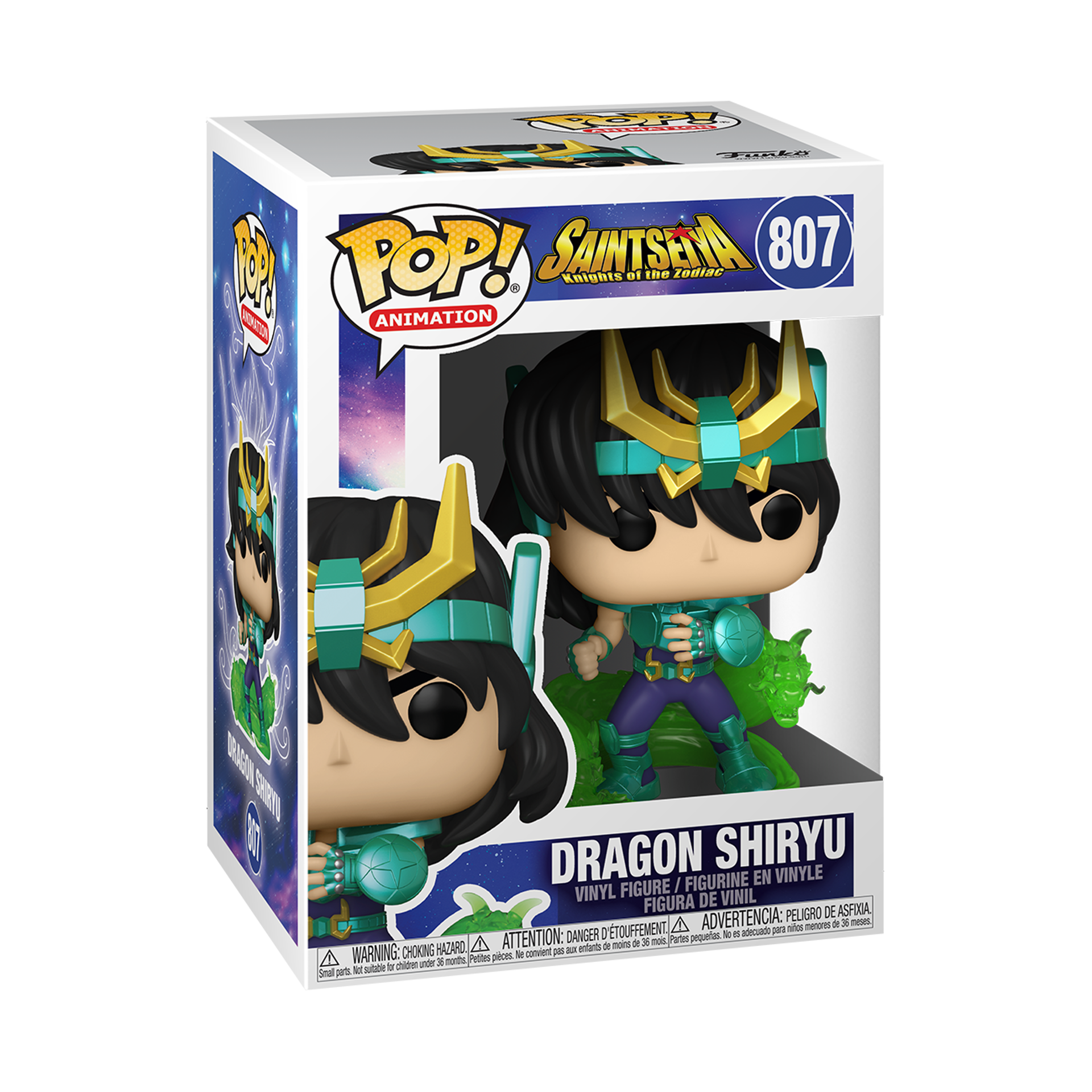 Funko Pop! Animation: Saint Seiya - Dragon Shiryu - flash vidéo