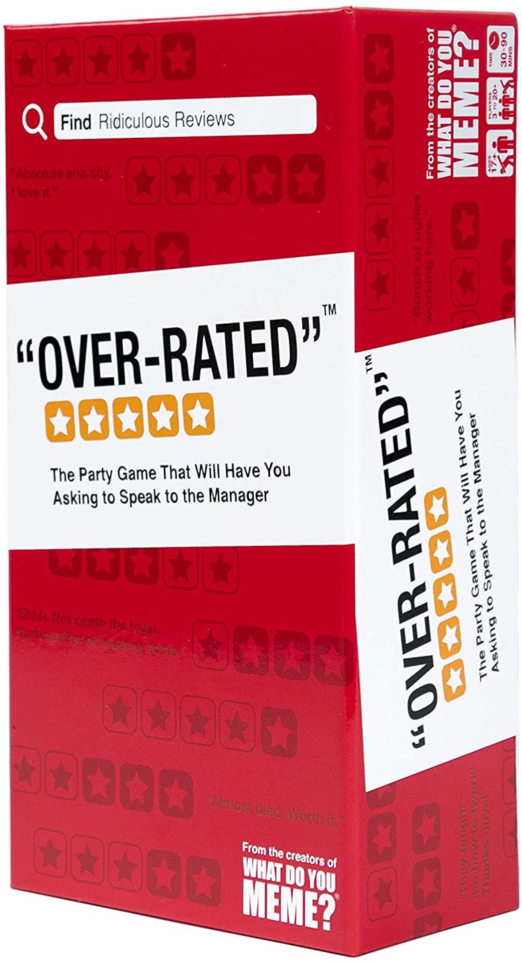 Over-Rated - The Adult Party Game Where You Compete to Review Absurd Locations - flash vidéo