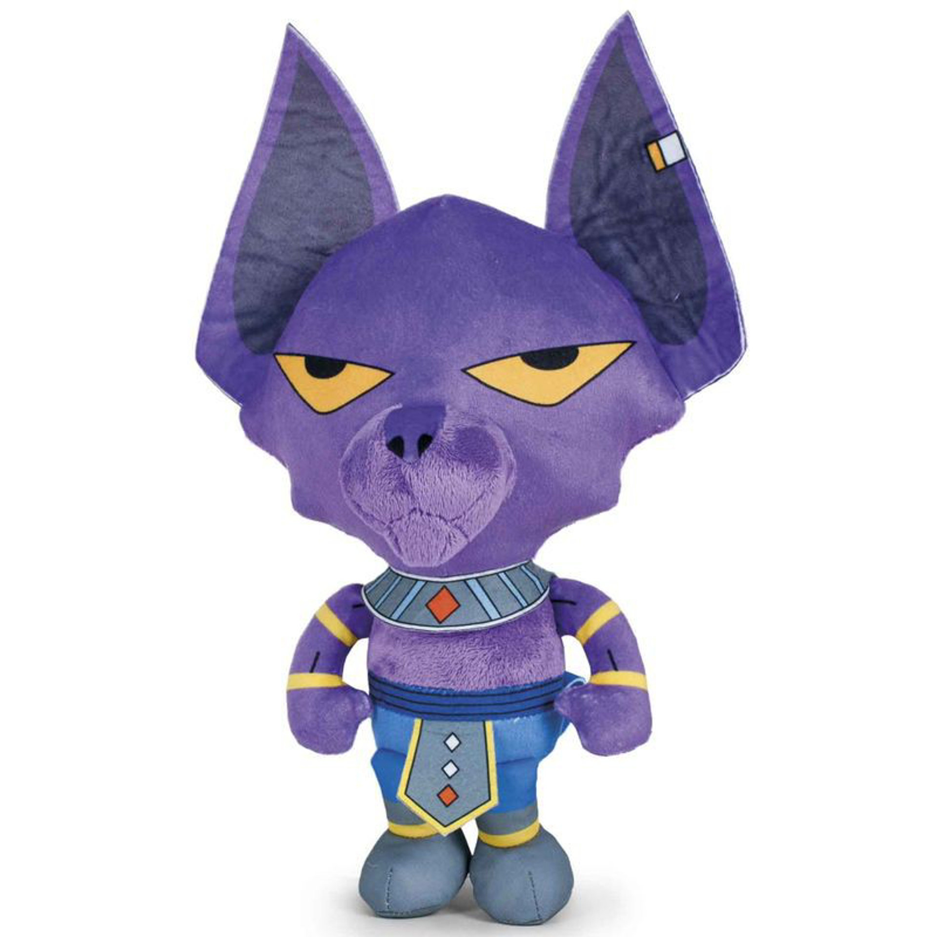 Dragon Ball Super - Peluche Beeru 36cm - flash vidéo