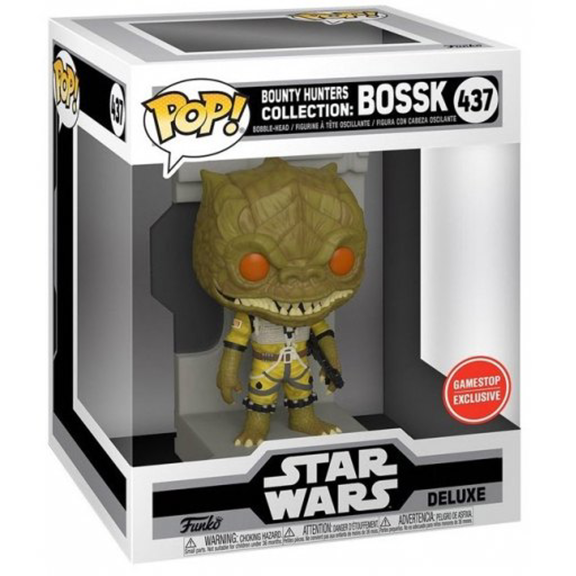 Funko Pop! Deluxe: Star Wars Bounty Hunters Collection - Bossk - US Exclusive - flash vidéo