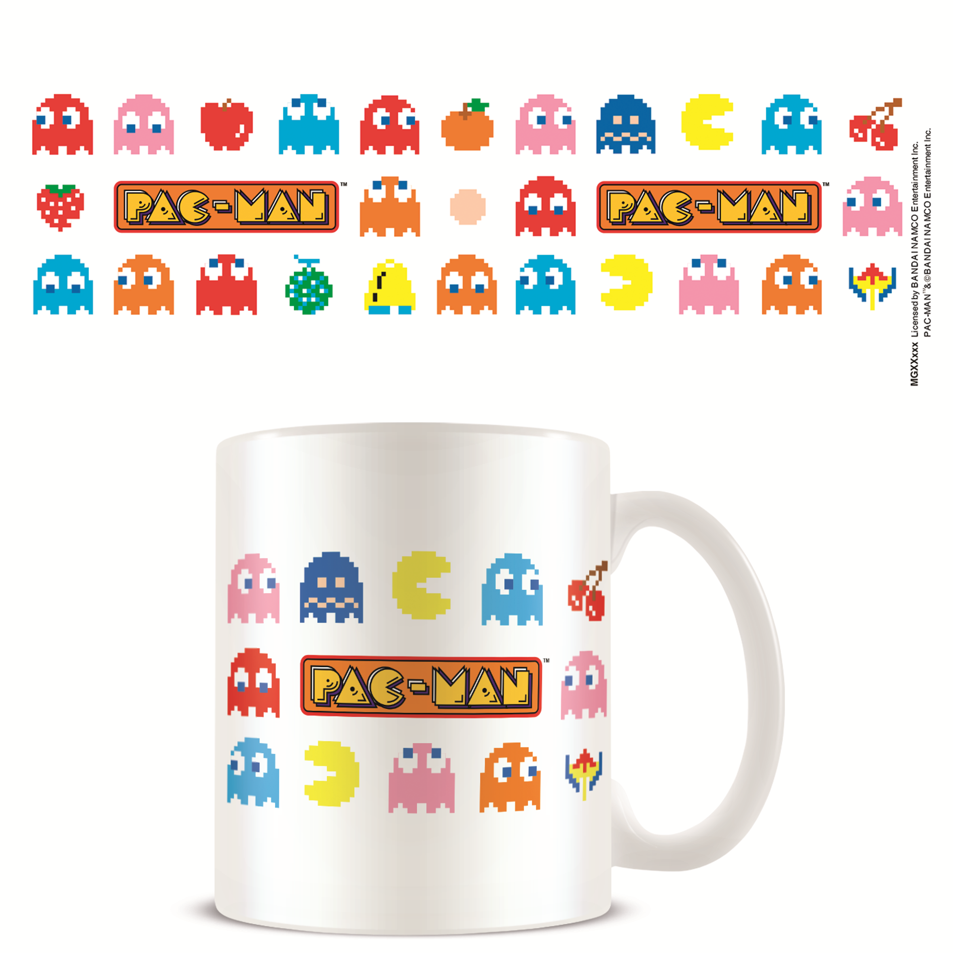 Pac-Man - Mug "Multi" - flash vidéo
