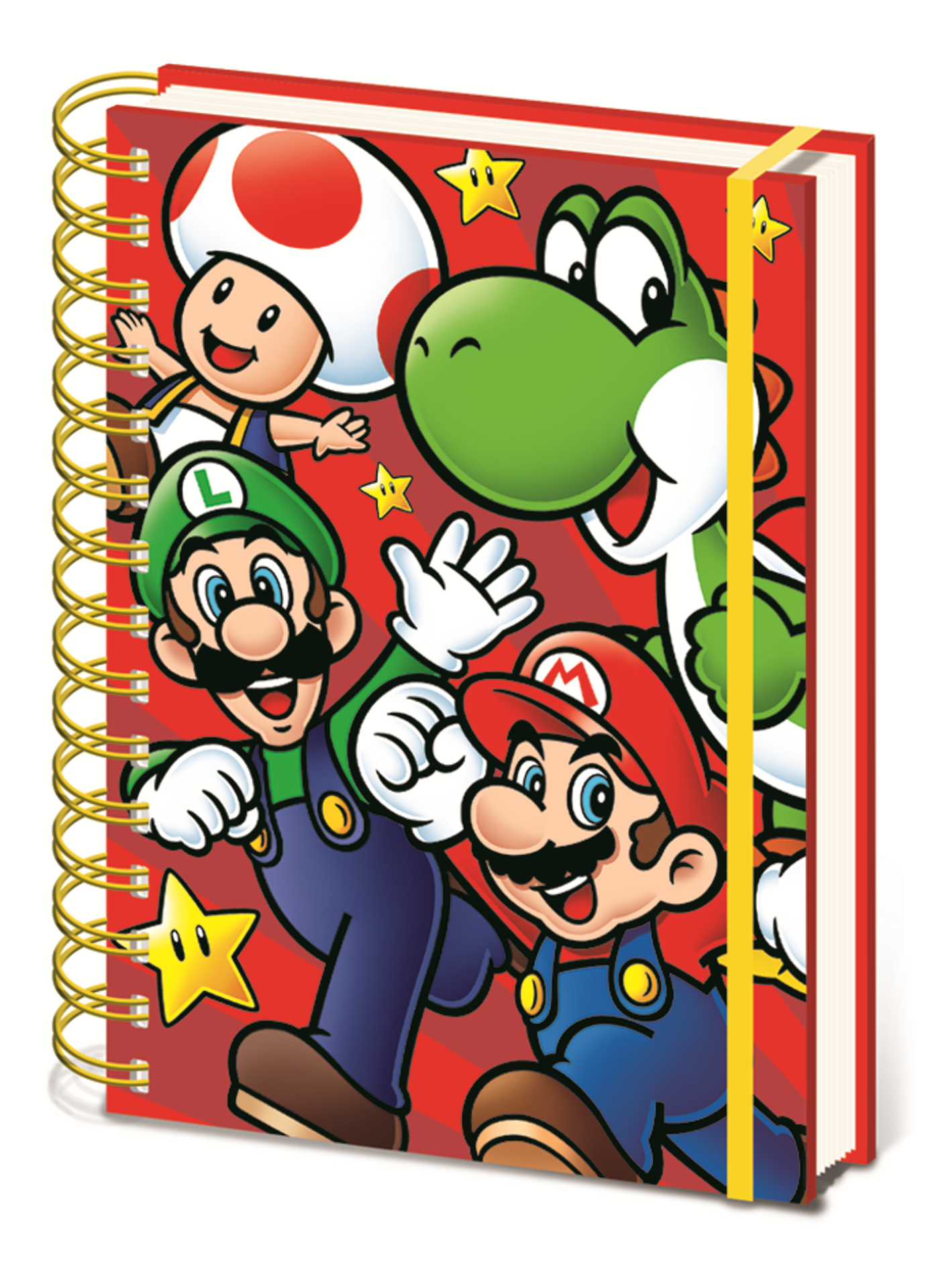 Super Mario - Carnet A5 Wiro "Run" - flash vidéo