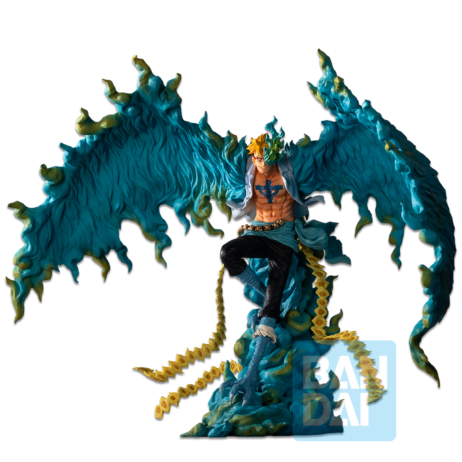 One Piece Ichibansho - Ex Devils Marco Figure 28cm - flash vidéo