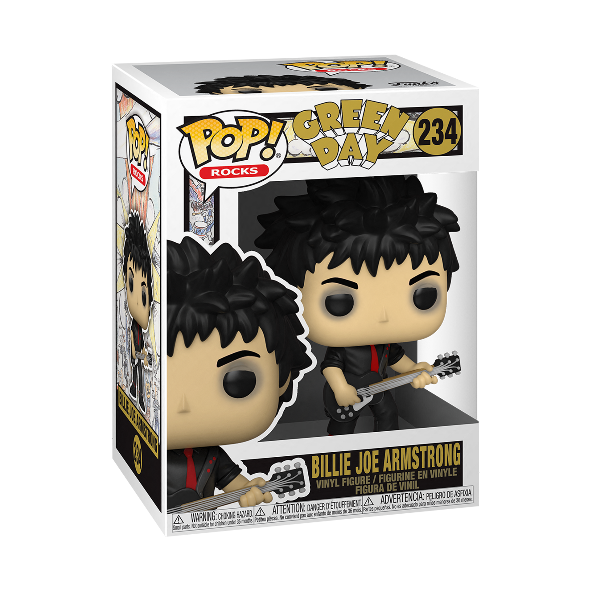 Funko Pop! Rocks: Green Day - Billie Joe Armstrong - flash vidéo