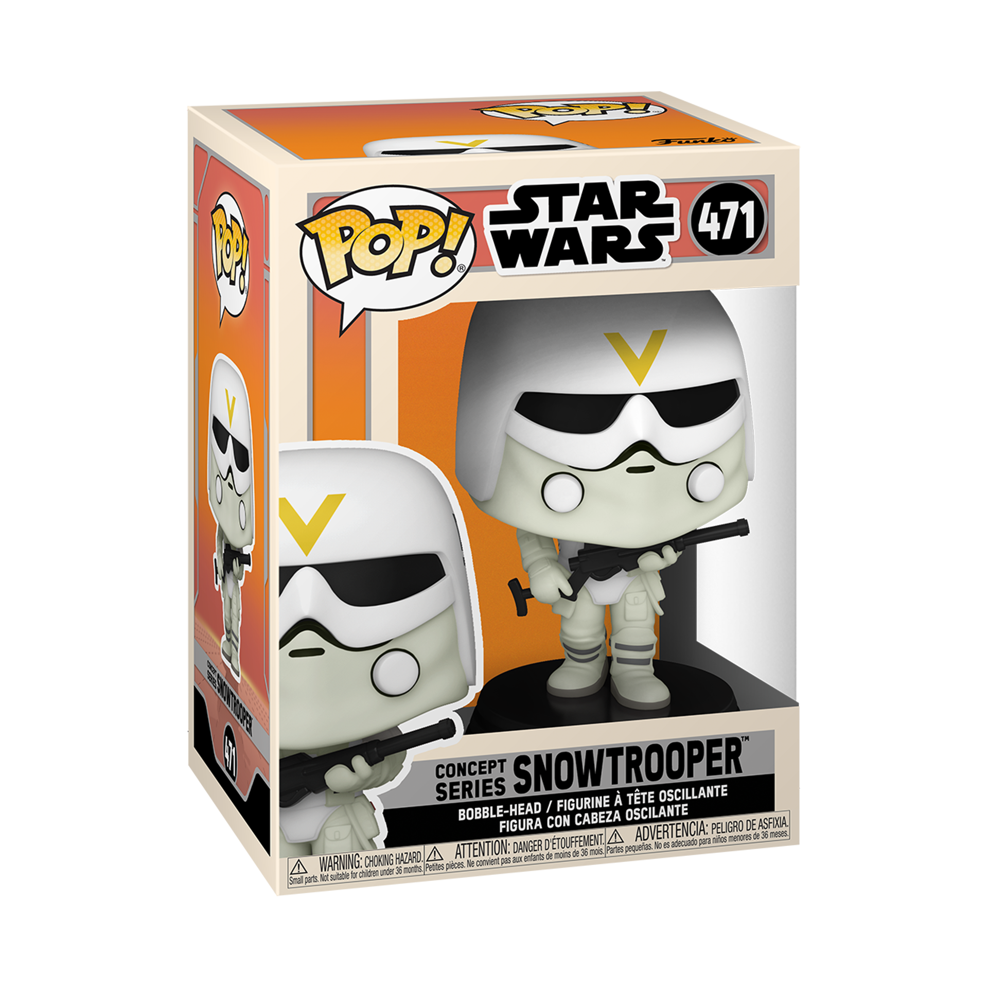 Funko Pop! Star Wars: Concept Series - Snowtrooper ENG Merchandising - flash vidéo