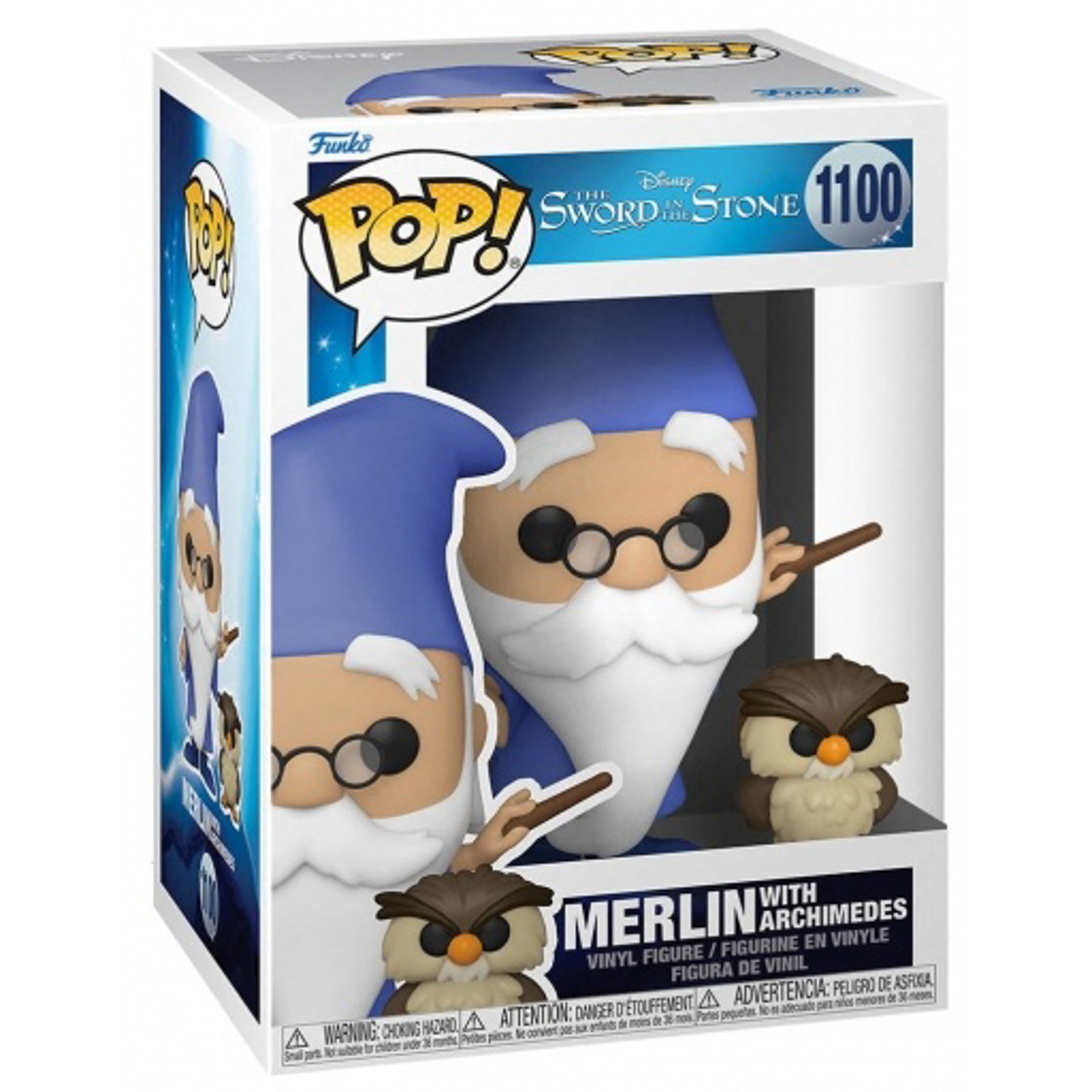 Funko Pop! Disney: The Sword in the Stone - Merlin with Archimedes ENG Merchandising