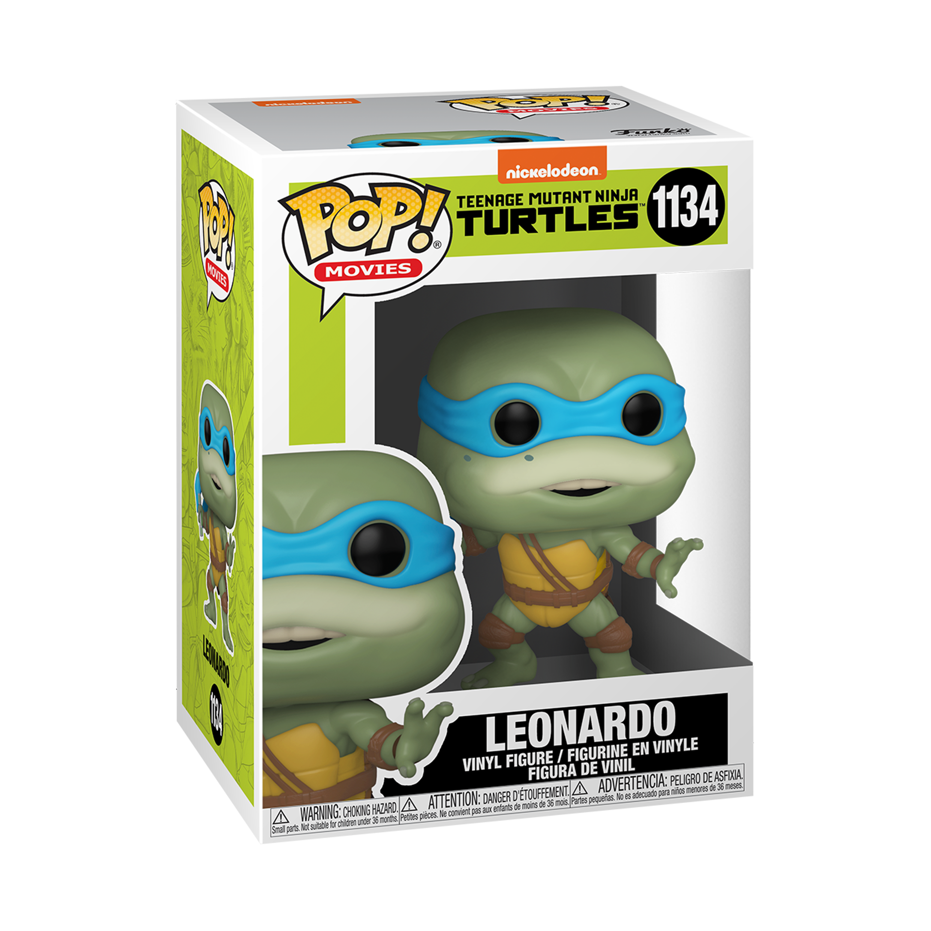 Funko Pop! Movies: Teenage Mutant Ninja Turtles 2: Secret of the Ooze - Leonardo - flash vidéo