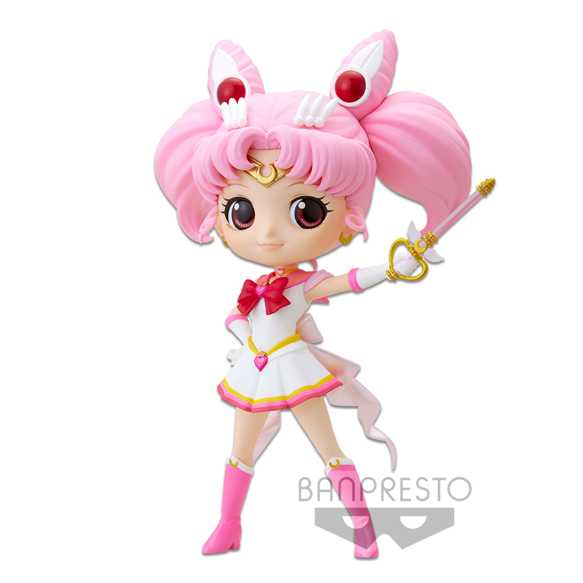 Sailor Moon - Pretty Guardian Sailor Moon Eternal the Movie - Q Posket Super Sailor Chibi Moon Kaleidoscope Version Figure 13cm - Reproduction