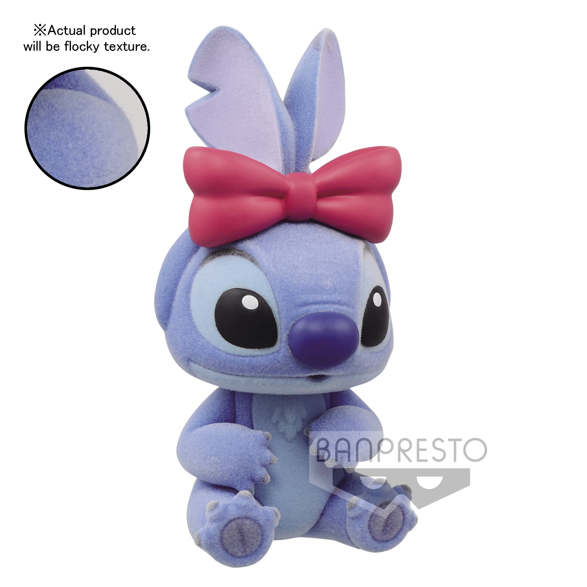 Disney Characters - Fluffy Puffy Stitch & Angel A: Stitch Figure 6cm - flash vidéo