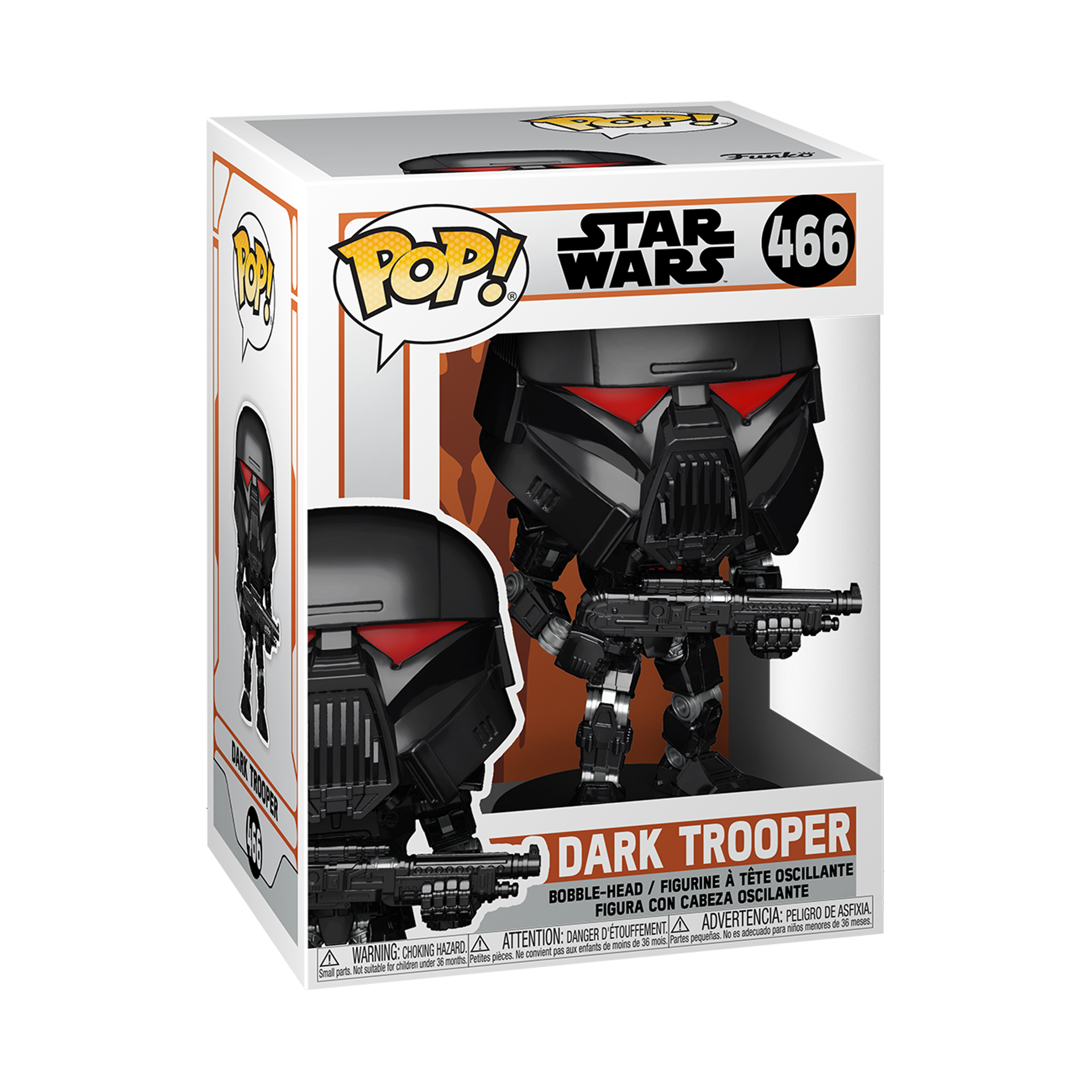 Funko Pop! Star Wars: The Mandalorian - Dark Trooper ENG Merchandising - flash vidéo
