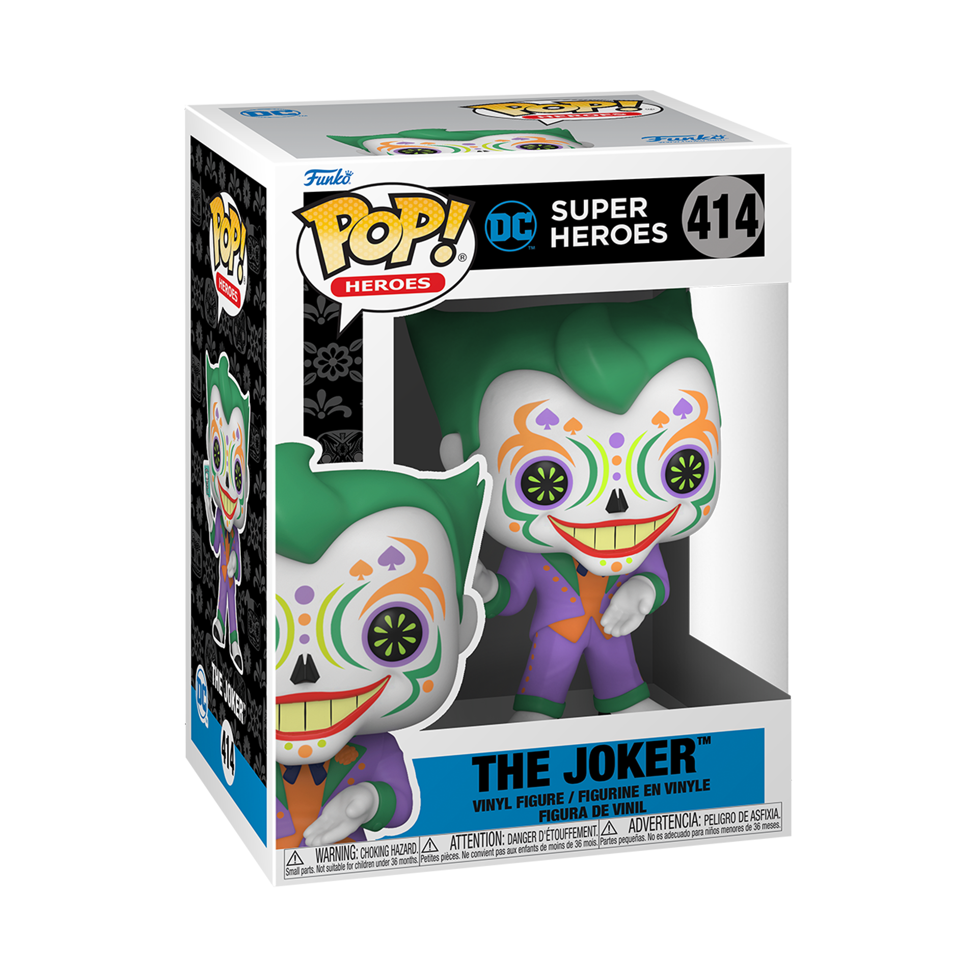 Funko Pop! Heroes: Dia De Los DC - The Joker - flash vidéo