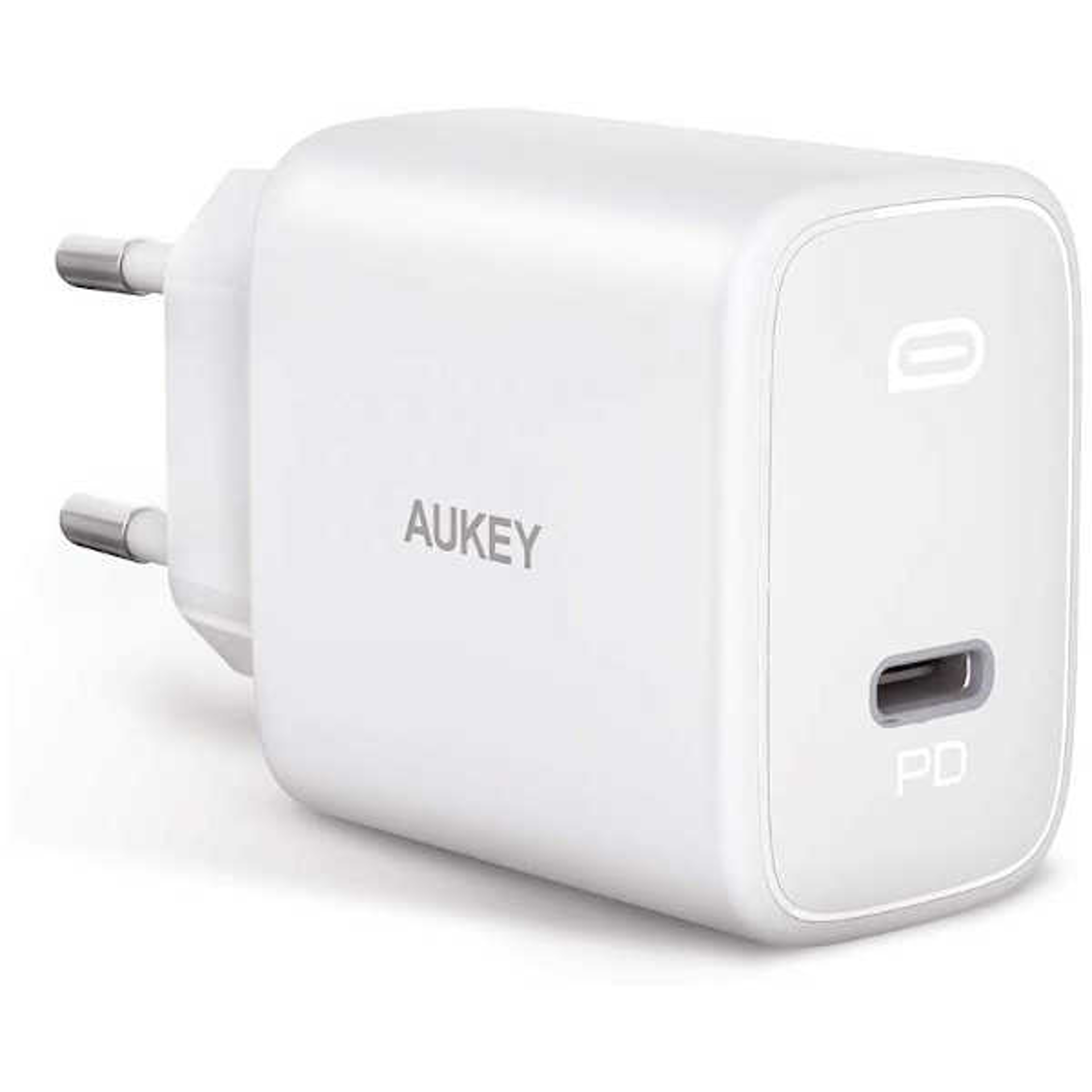 Aukey - Chargeur mural PD 20W PA-F1S-WT Swift Blanc - flash vidéo