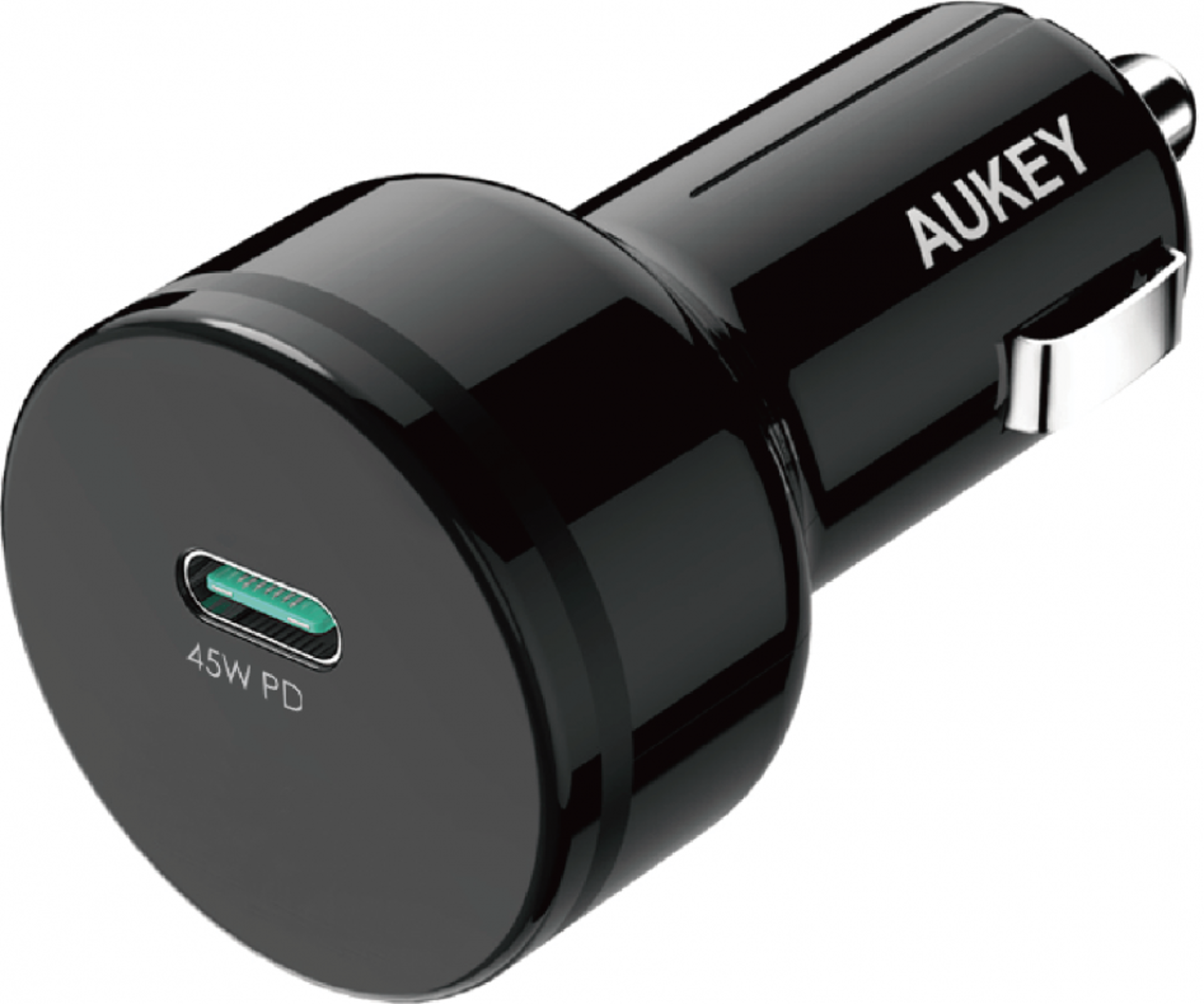 Aukey - Chargeur de voiture USB-C 45W PD CC-Y13 Expedition Series - flash vidéo