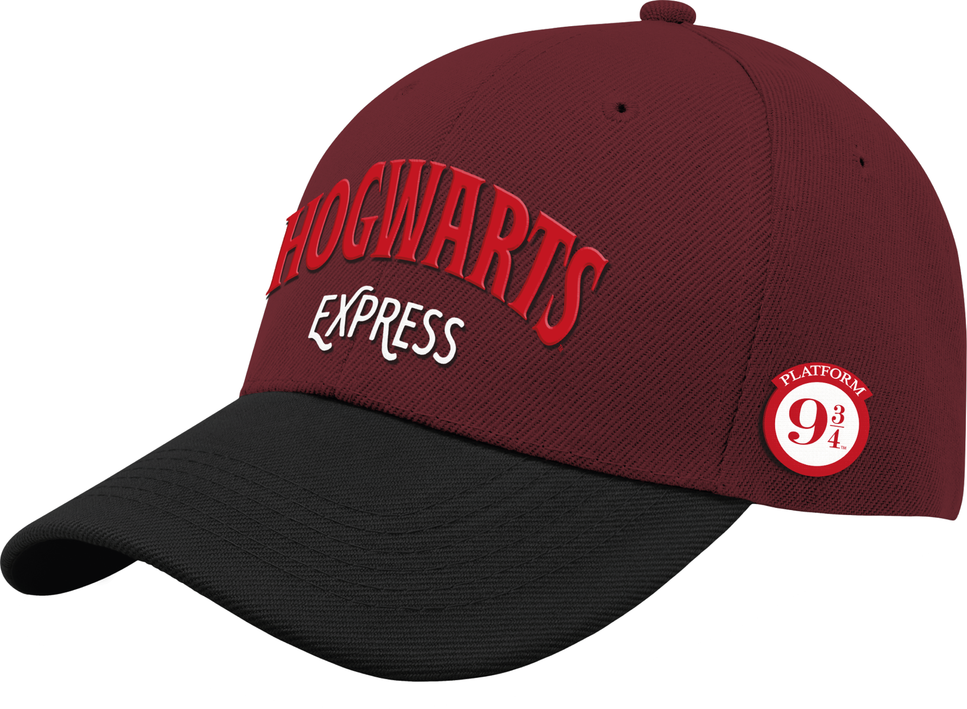 Harry Potter - Casquette de Baseball "Hogwarts Express" Bordeaux et Noir - flash vidéo