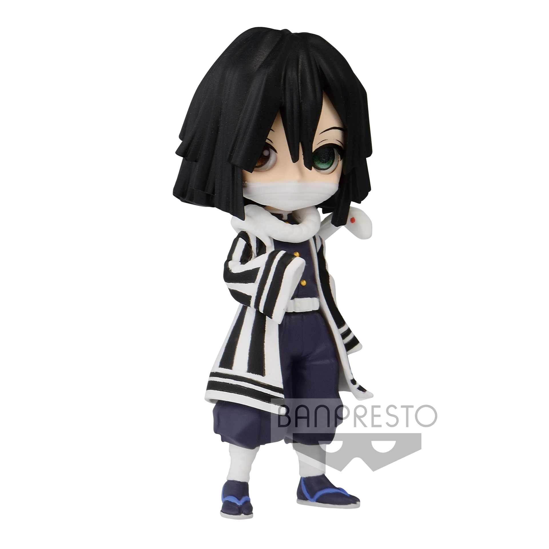 Demon Slayer: Kimetsu no Yaiba - Q Posket Petit vol.3 C: Obanai Iguro Figure 7cm - flash vidéo