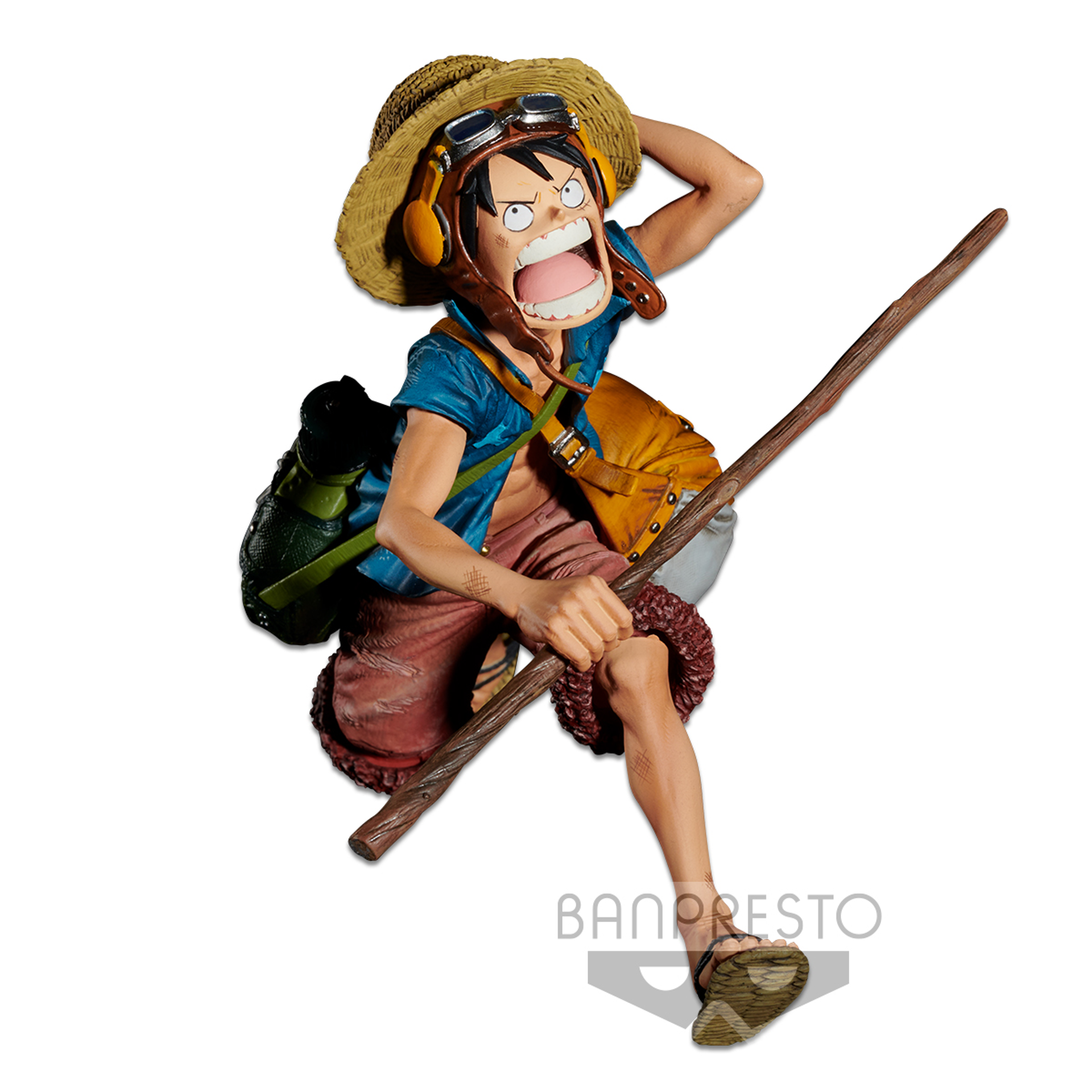 One Piece - Banpresto Chronicle Figure Colosseum 4 vol.1 Monkey. D. Luffy Figure 16cm - flash vidéo