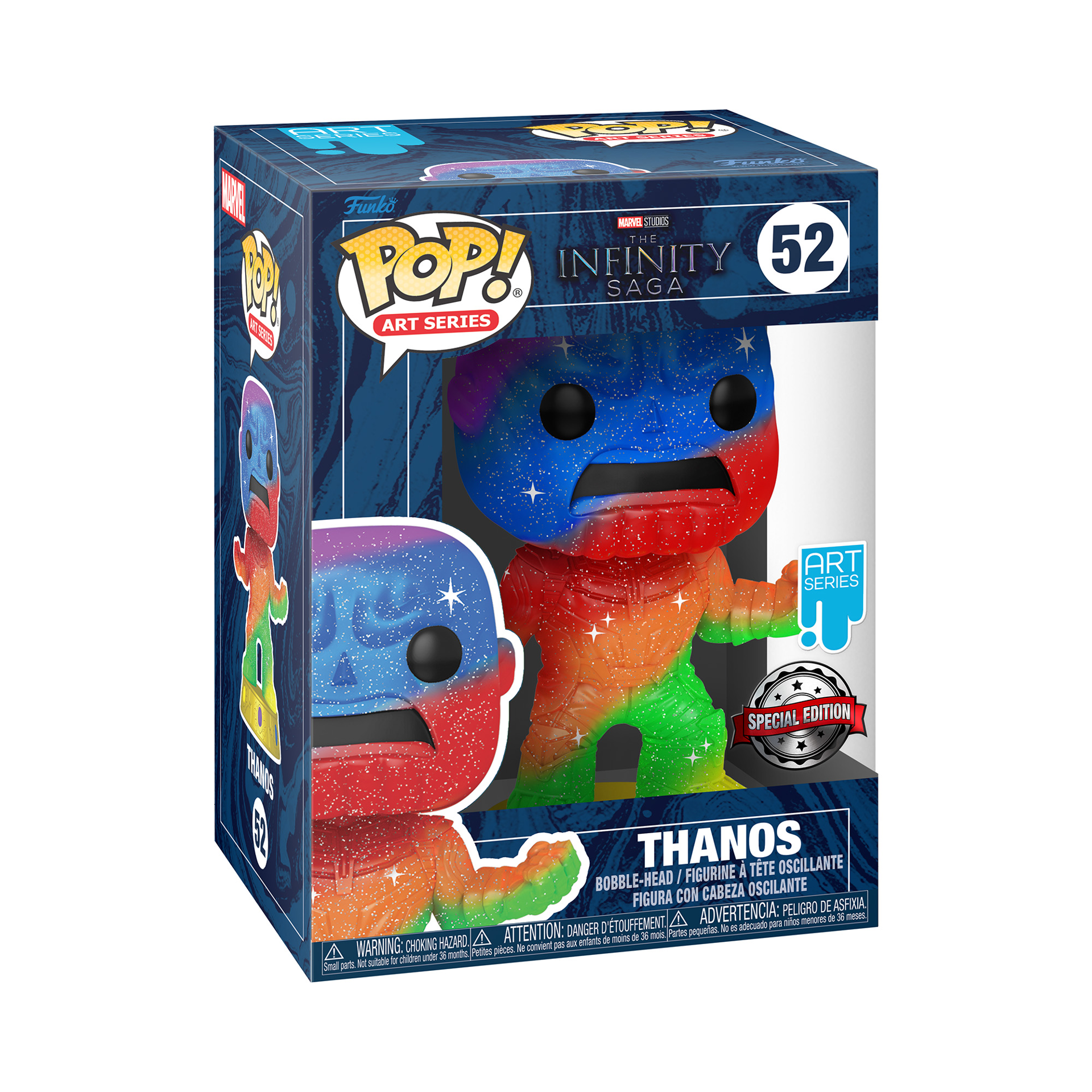 Funko Pop! Art Series: Marvel The Infinity Saga - Thanos (Rainbow Metallic) - US Exclusive - flash vidéo