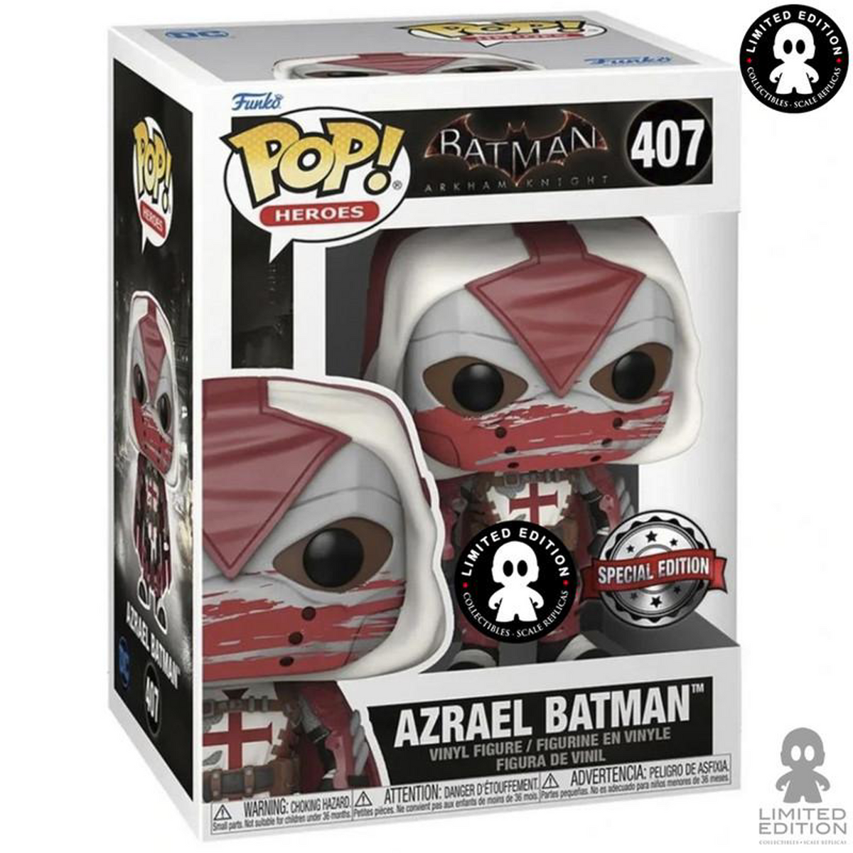 Funko Pop! Heroes: Batman: Arkham Knight - Azrael Batman - US Exclusive