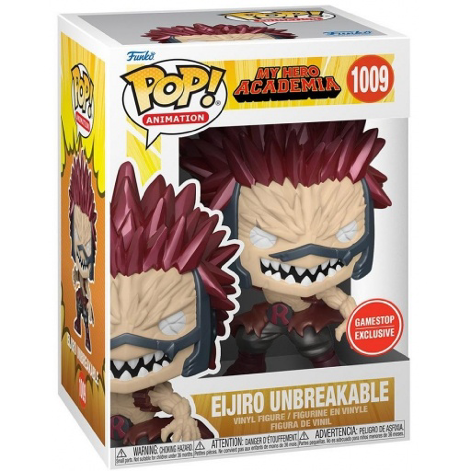 Funko Pop! Animation: My Hero Academia - Eijiro Unbreakable (Metallic) - US Exclusive - flash vidéo