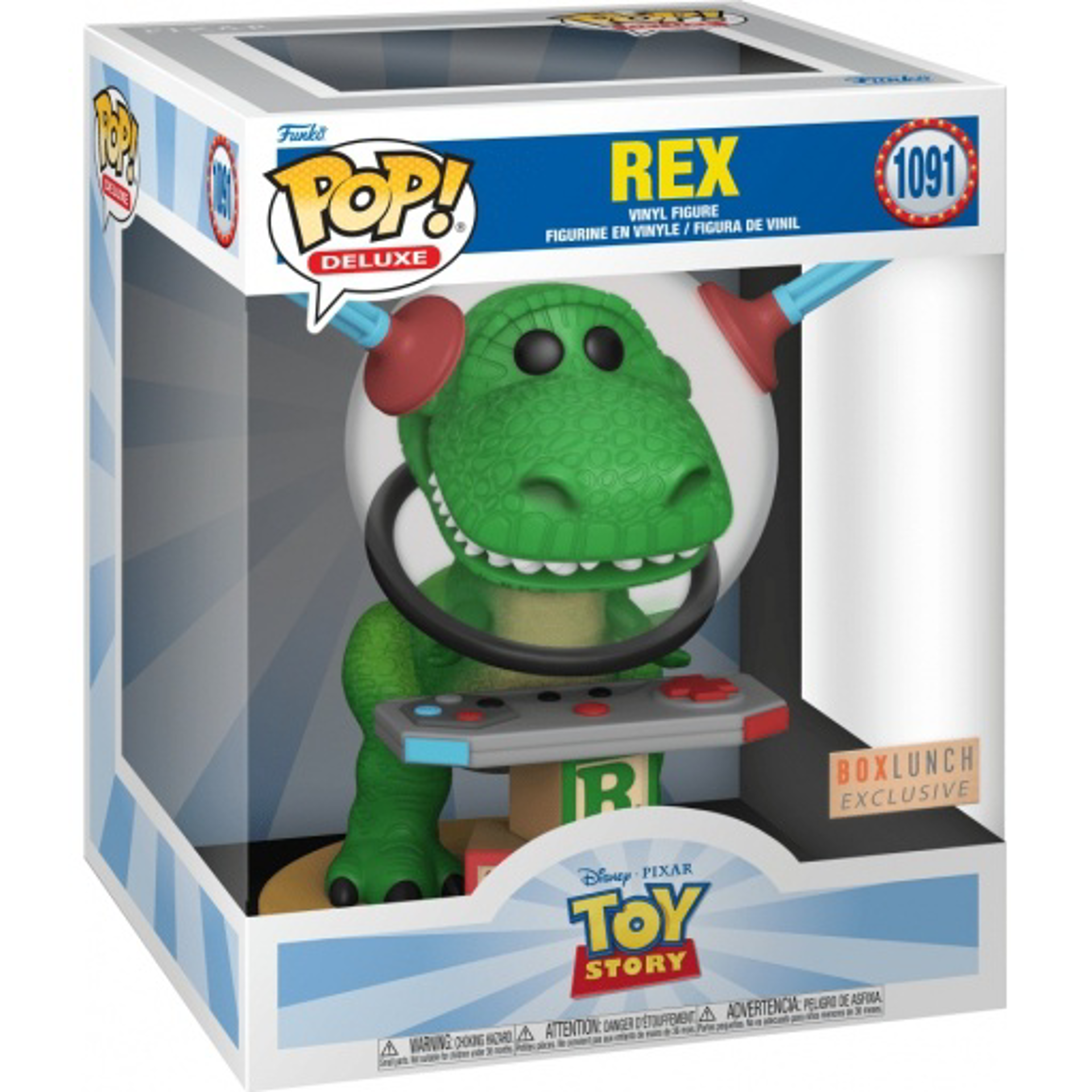 Funko Pop! Deluxe: Toy Story - Rex - US Exclusive - flash vidéo
