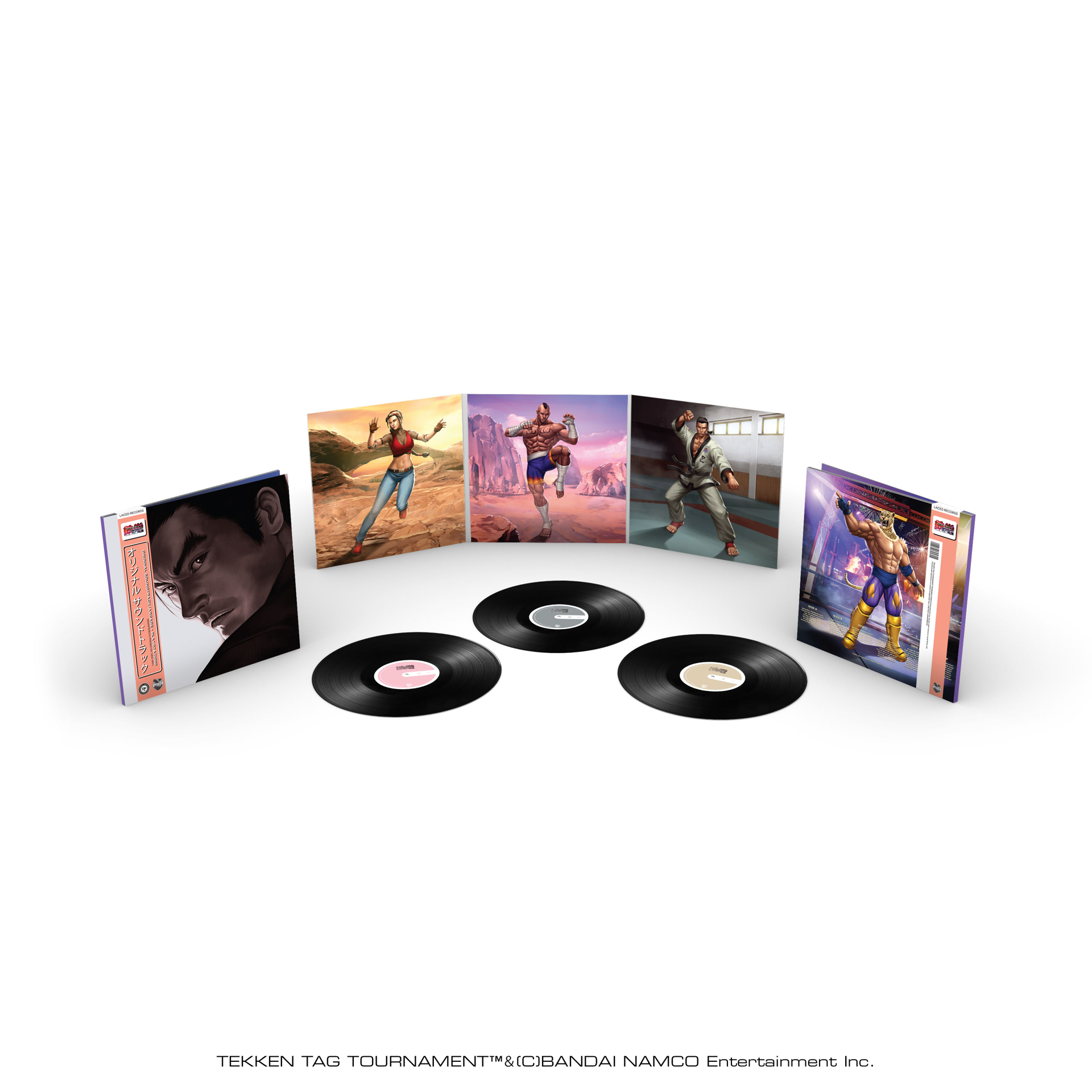 Tekken Tag Tournament Original Soundtrack - 3LP - flash vidéo