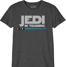 Star Wars - T-Shirt Noir Enfant Jedi en formation - 14 ans
